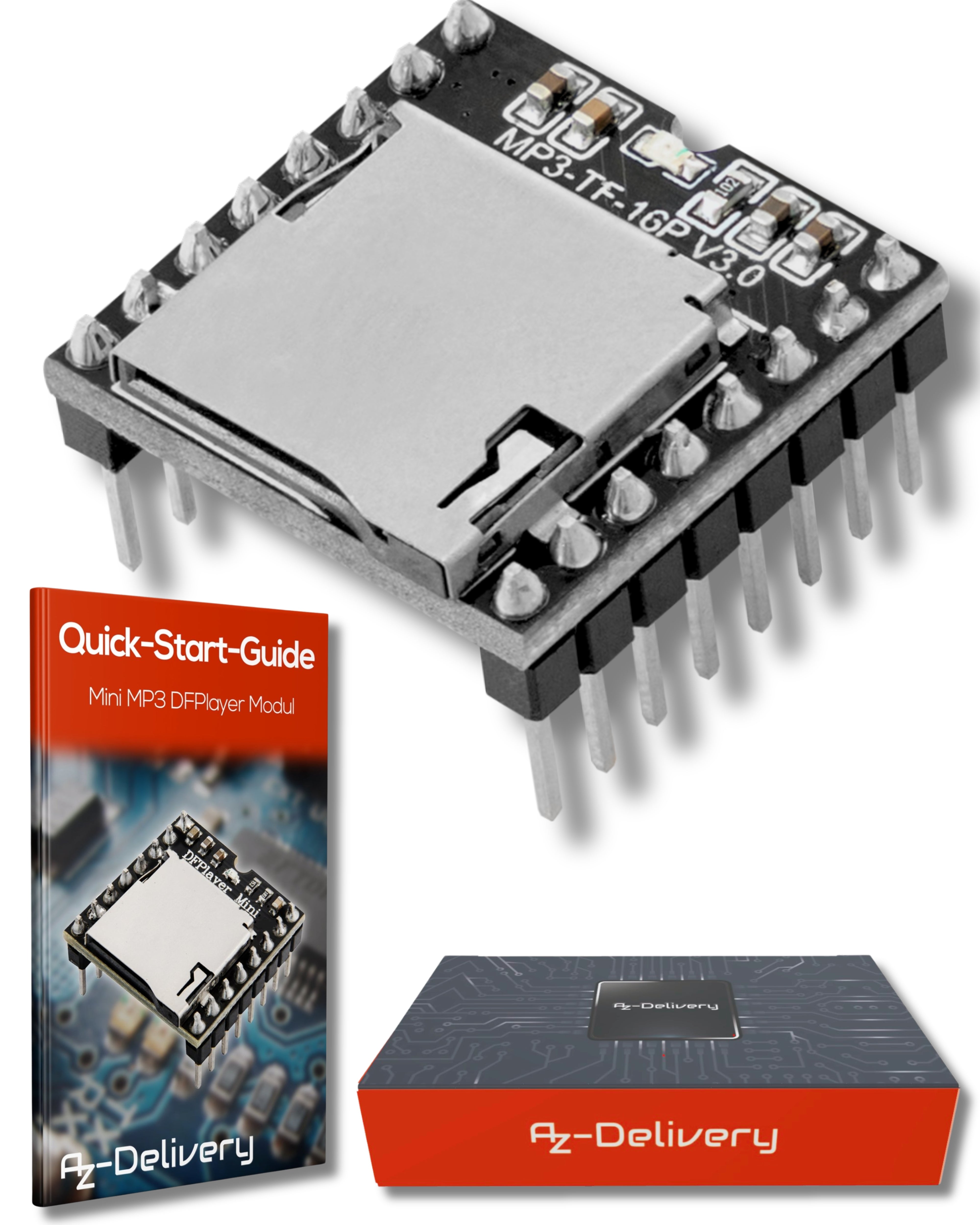 Mini module maître de lecteur MP3