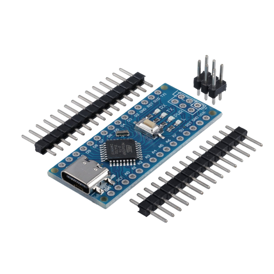 AZ-Nano V3 board set with USB-C connection | Atmega CH340 chip Atmega3