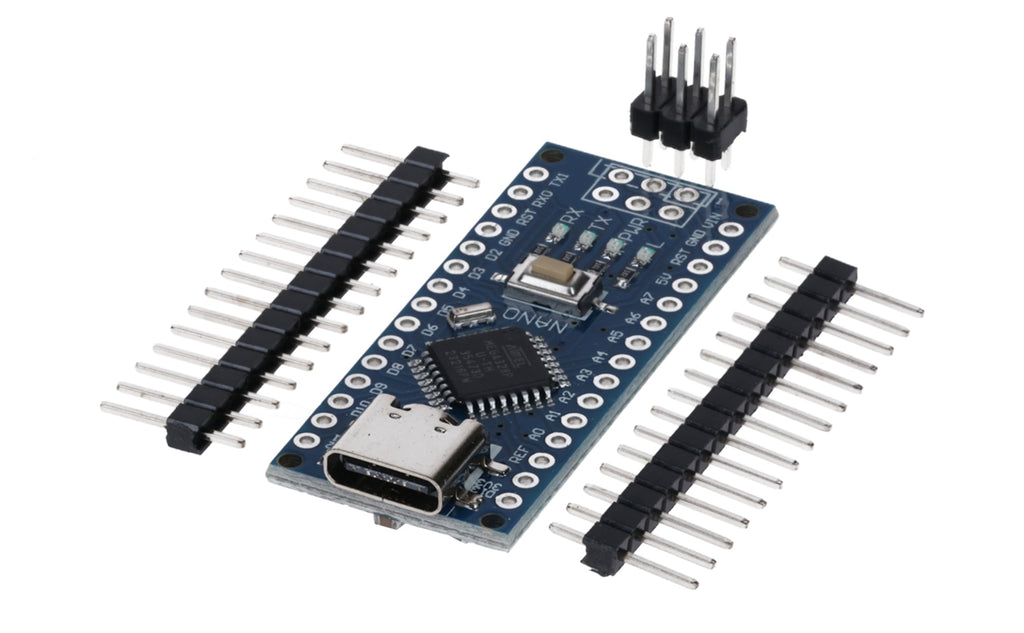 AZ-Nano V3 board set with USB-C connection | Atmega CH340 chip Atmega3