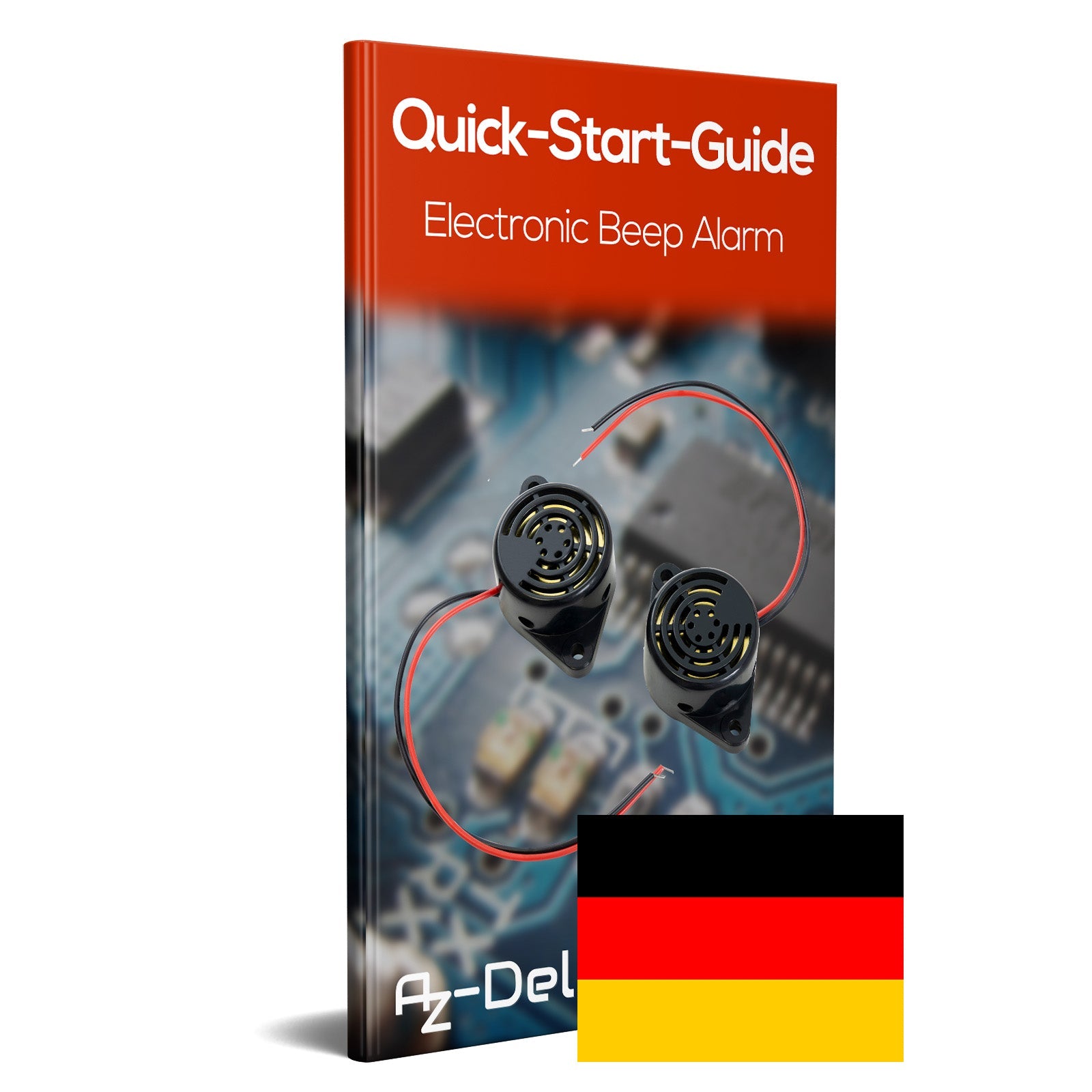 Buzzer elektronischer Signalton Alarm DC3 - 24V 95dB mit kontinuierlichem Signalton - AZ - Delivery