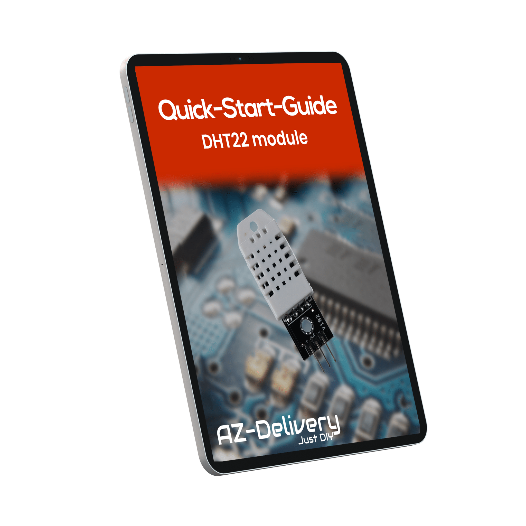 DHT22 Temperatur - und Luftfeuchtigkeitssensor Modul mit Digitalausgang – kompatibel mit Arduino, Raspberry Pi, ESP32, – präziser Feuchtesensor 0–99%, - 40–125°C - AZ - Delivery