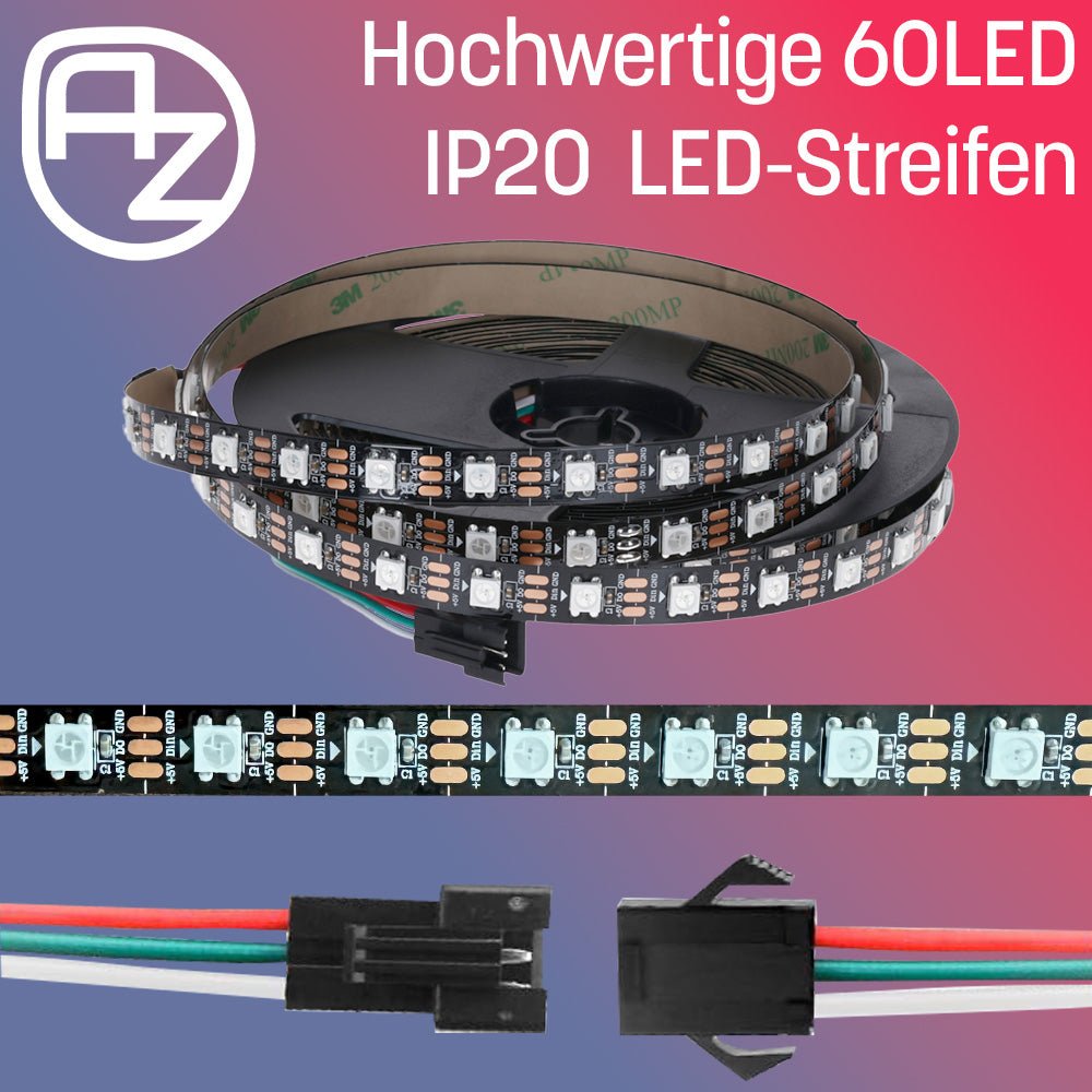 DIY TV‑Ambilight Kit mit HDMI‑Grabber & RGB‑LED‑Streifen (WS2812) – Open Source & Hyperion‑Ready - AZ - Delivery