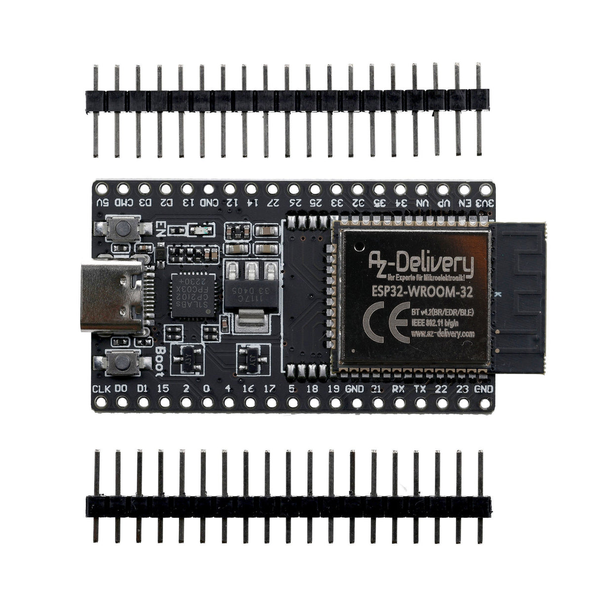 ESP32 Board Dev Kit C V4 NodeMCU WLAN WiFi Development Board unsoldere