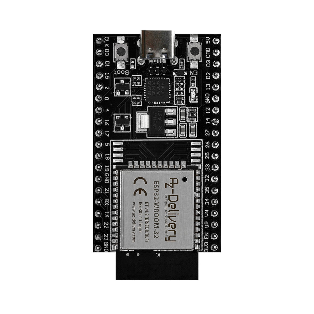 ESP32 Dev Kit C V4 NodeMCU WLAN WiFi Development Board mit USB-C Ansch