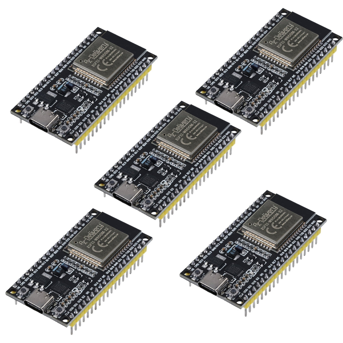 ESP32 NodeMCU Module WLAN WiFi Dev Kit C Development Board mit CP2102