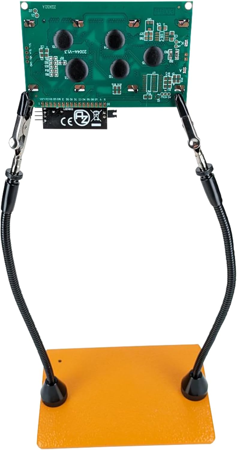 Magnetische Dritte Hand Lötstation – Professionelle Löthilfe mit 2 Verstellbaren Helfenden Armen - AZ - Delivery