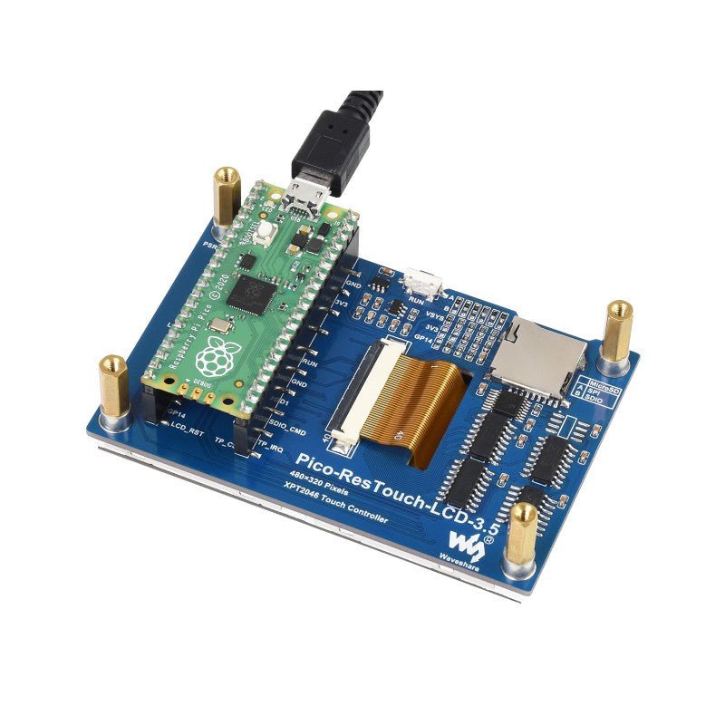 Mini Stream Deck Projektset mit Raspberry Pi Pico und TFT Touch Display Shield - AZ - Delivery