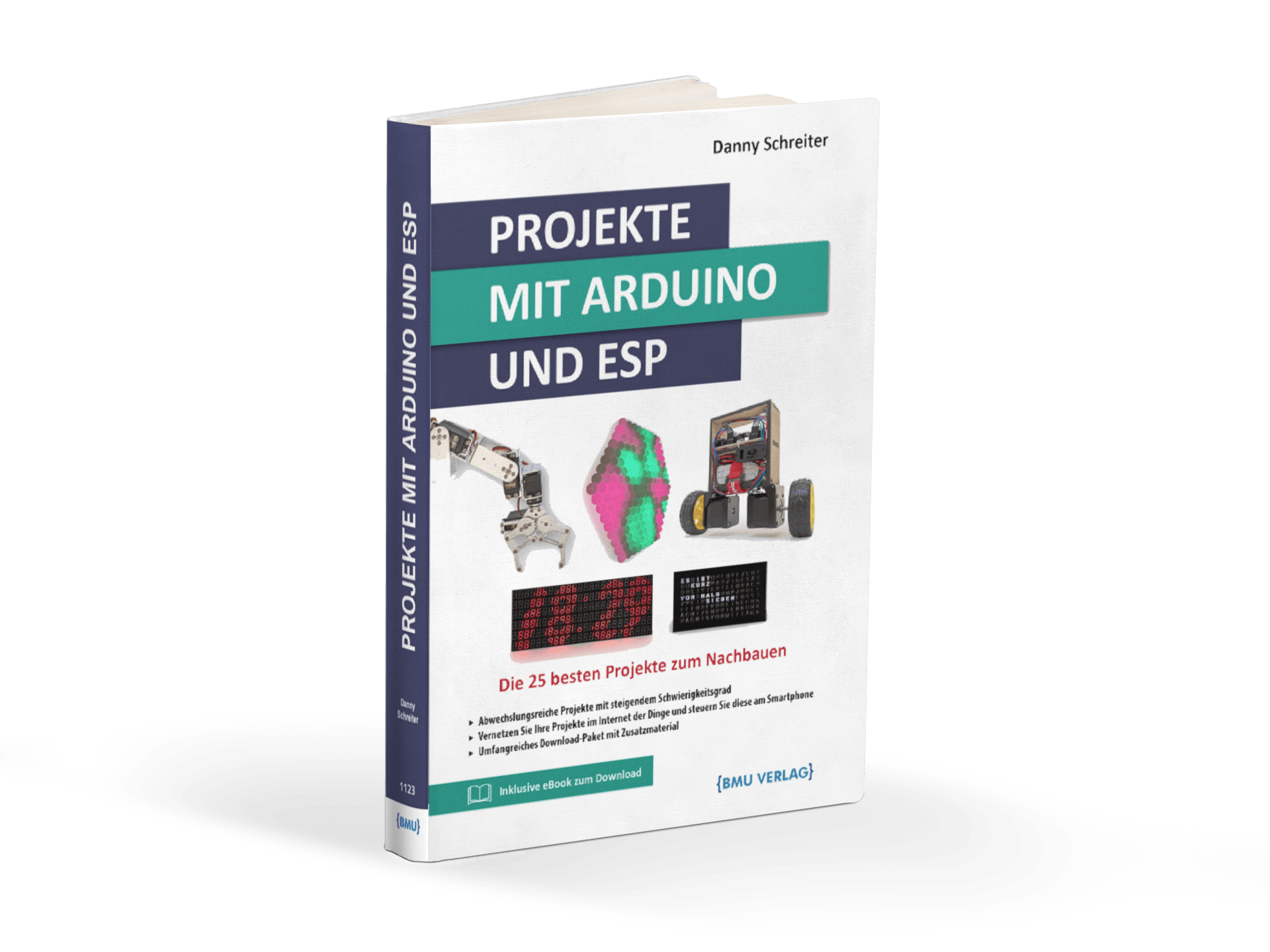 Electronics Super Starter Kit and the 25 best projects for Arduino and ESP Book