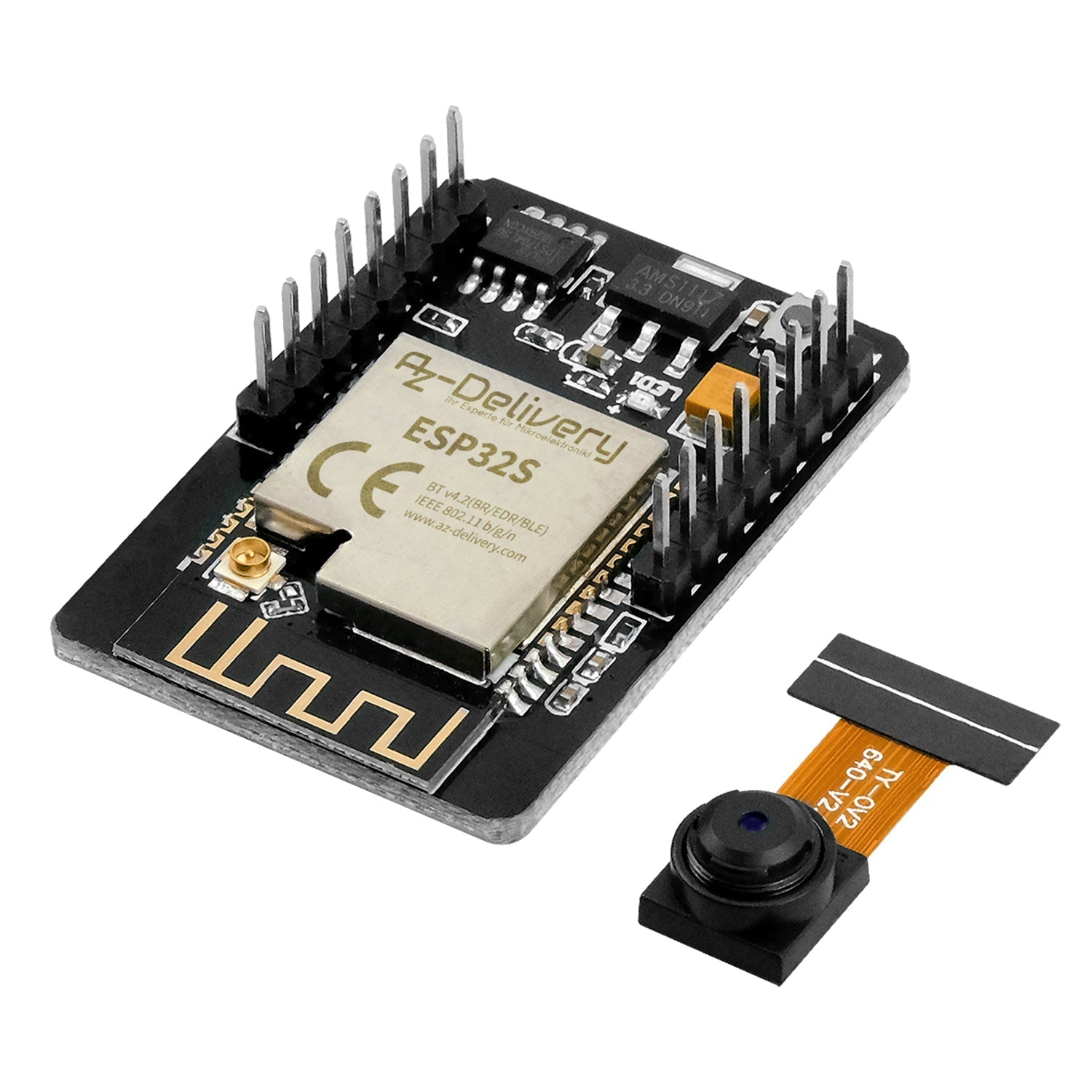 PROMO ANGEBOT: ESP32 - Cam WROOVER + DIY LED Weihnachtsbaum Kit - AZ - Delivery
