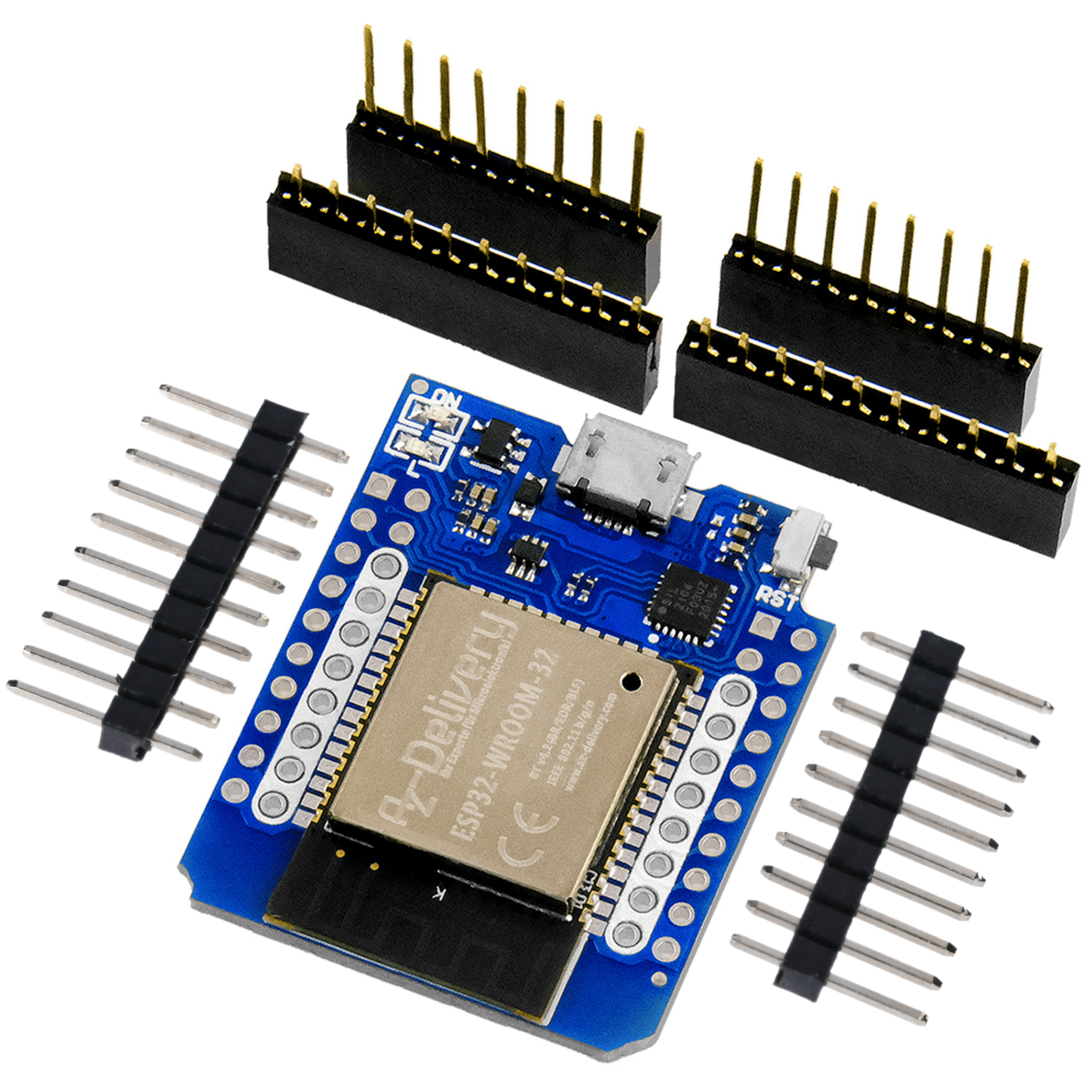 PROMO BUNDLE: 2.8" AZ - Touch + ESP32 D1 Mini NodeMCU WiFi Modul - AZ - Delivery