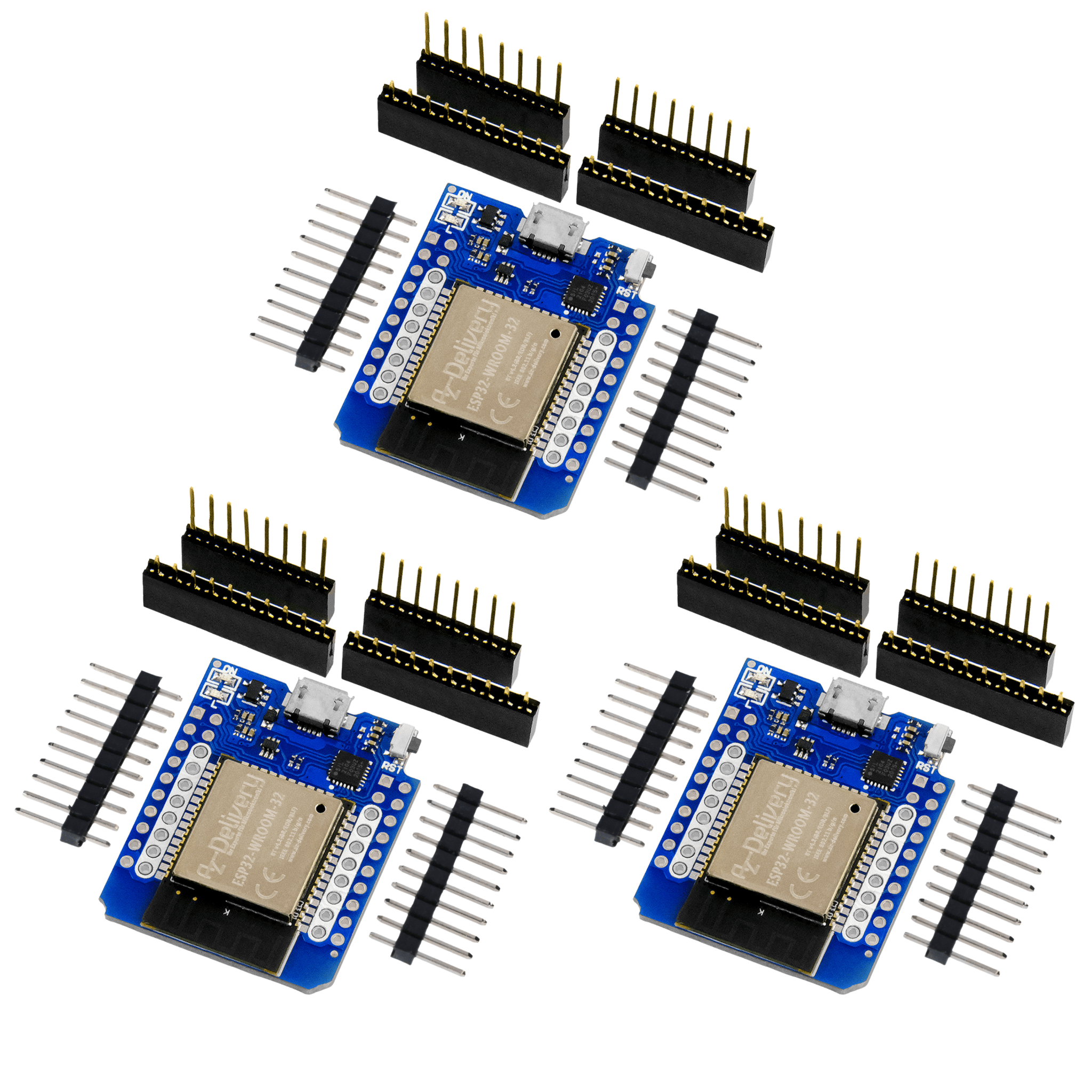 PROMO BUNDLE: 2.8" AZ - Touch + ESP32 D1 Mini NodeMCU WiFi Modul - AZ - Delivery