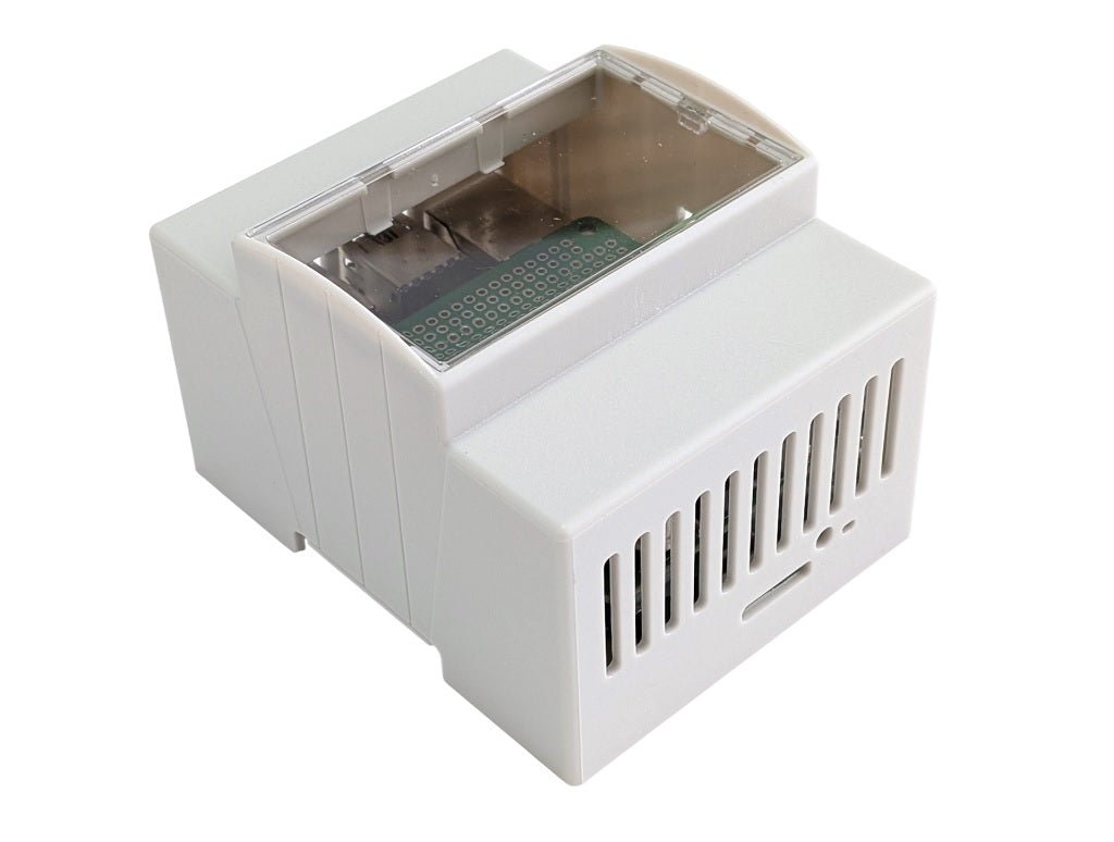 RasPiBox Lite - Kompaktes Raspberry Pi Hutschienen Montage Set - AZ - Delivery