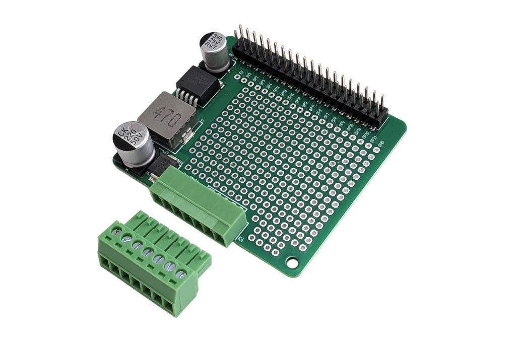 RasPiBox Lite - Kompaktes Raspberry Pi Hutschienen Montage Set - AZ - Delivery