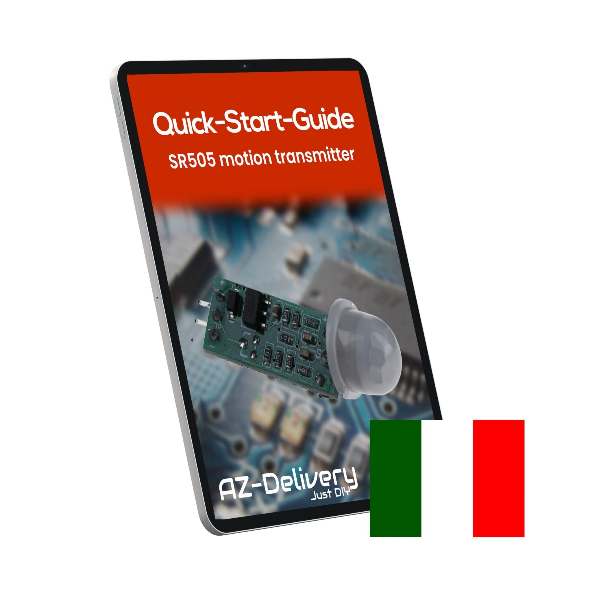 SR505 Mini PIR Bewegungssensor 4,5–20V – Infrarot IR Sensor Modul für Arduino, 100° Erfassung, 4m Reichweite, kompakter Bewegungsmelder, HC - SR501 Alternative - AZ - Delivery