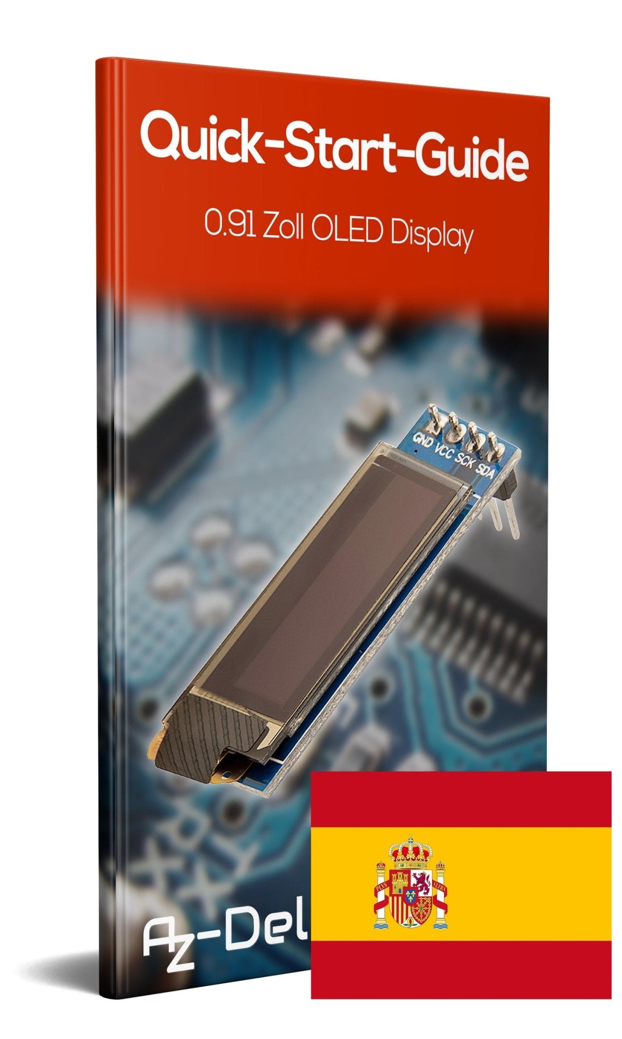 0.91 inch OLED I2C Display 128 x 32 pixels