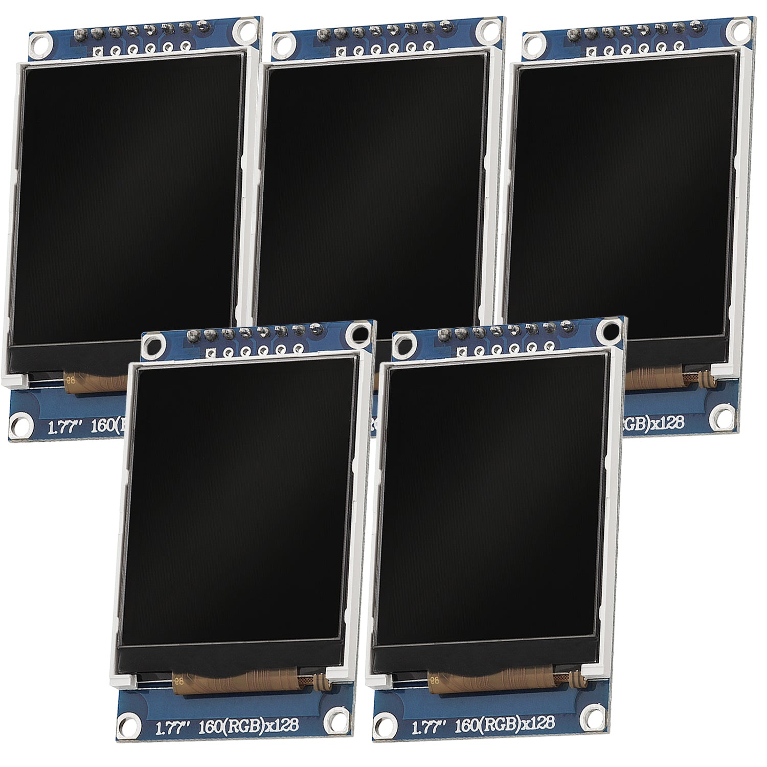 1,77 Zoll SPI TFT-Display und 128x160 Pixeln ST7735S kompatibel mit Arduino und Raspberry Pi