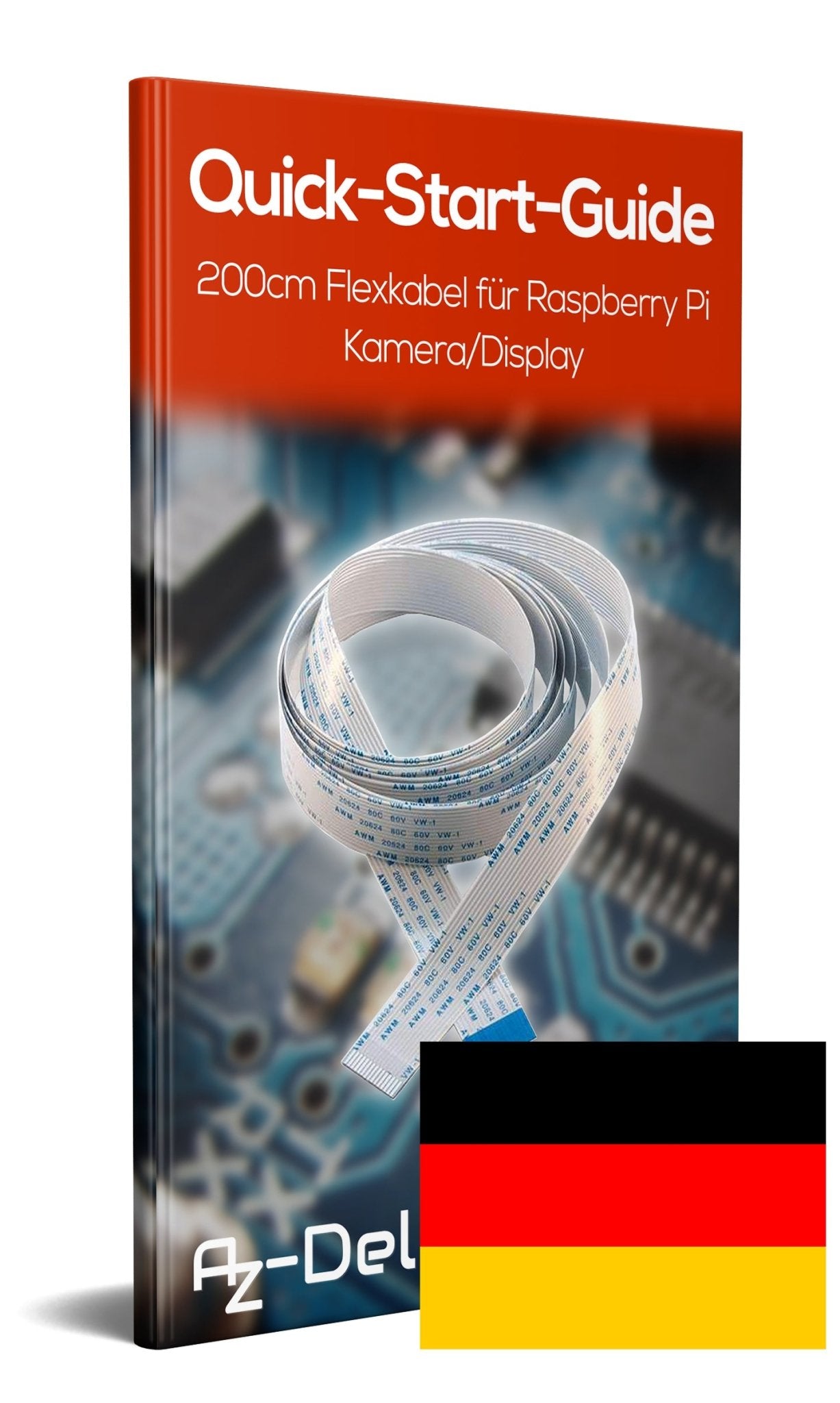 200 cm replacement flex cable for Raspberry Pi camera / display