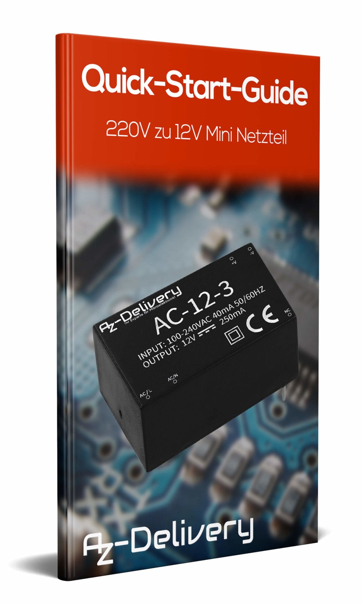 220V zu 12V Mini-Netzteil