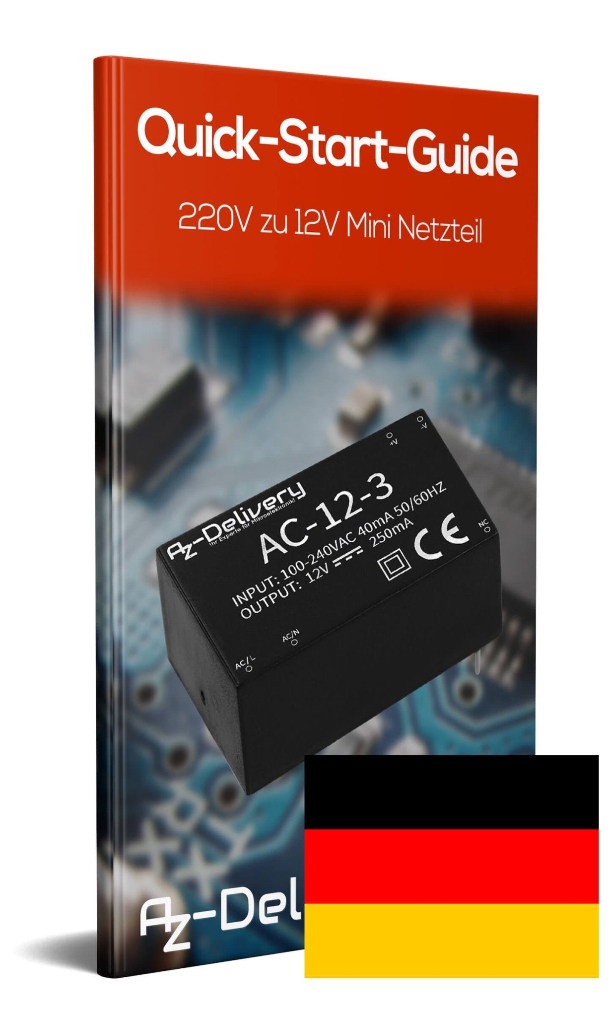 220V zu 12V Mini-Netzteil