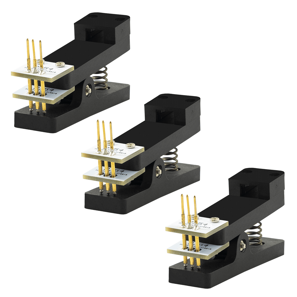 Modular Test Clips 3 Pin Module Test Tool Prototyping Clamps 2.54MM Tester Module