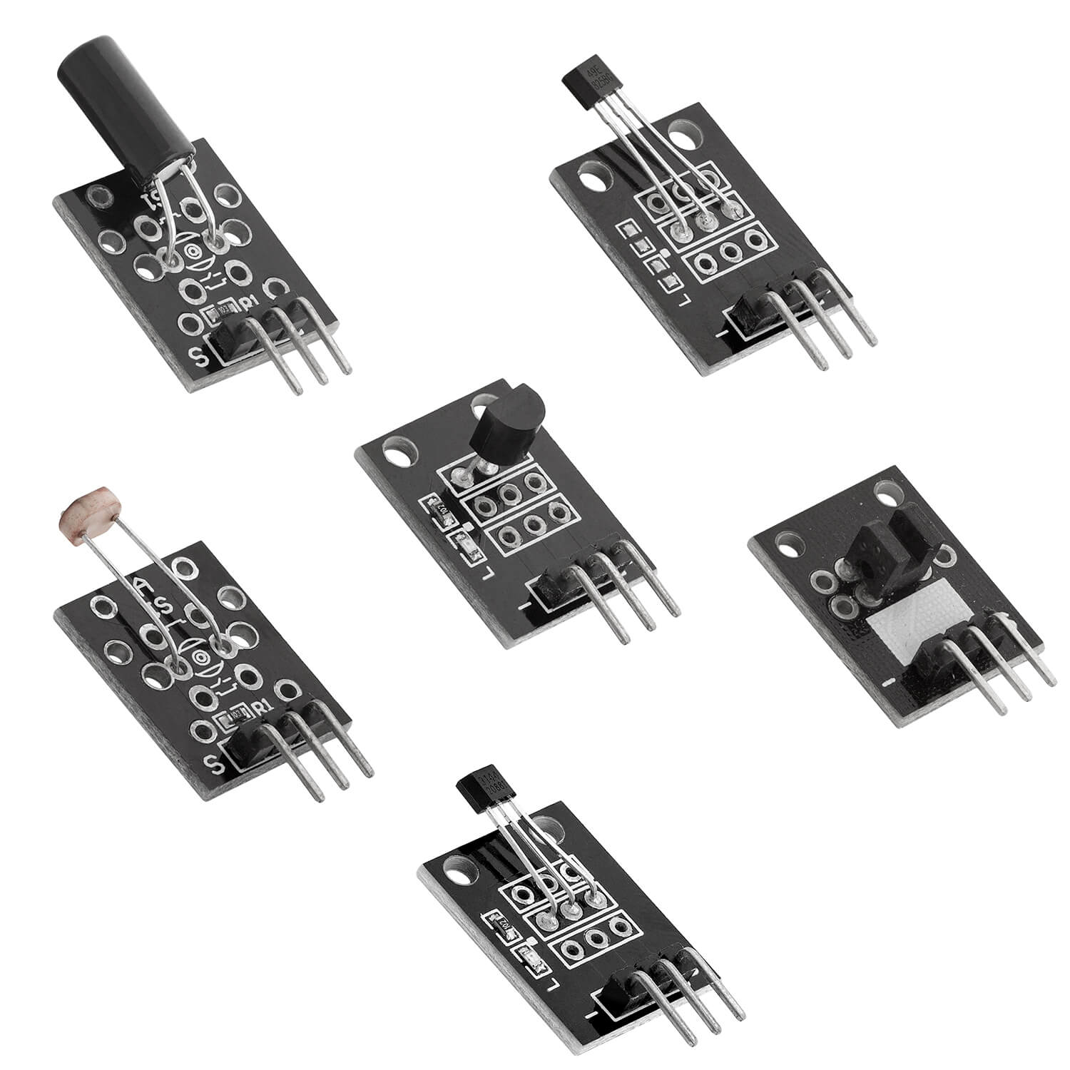 35 in 1 kit di sensori kit di moduli e kit di accessori compatibili con Arduino e Raspberry Pi