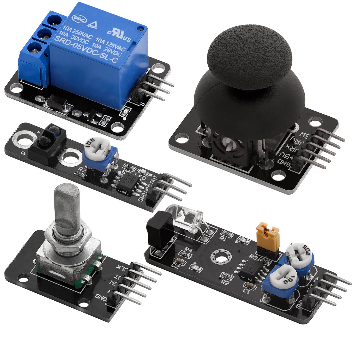 35 in 1 kit di sensori kit di moduli e kit di accessori compatibili con Arduino e Raspberry Pi
