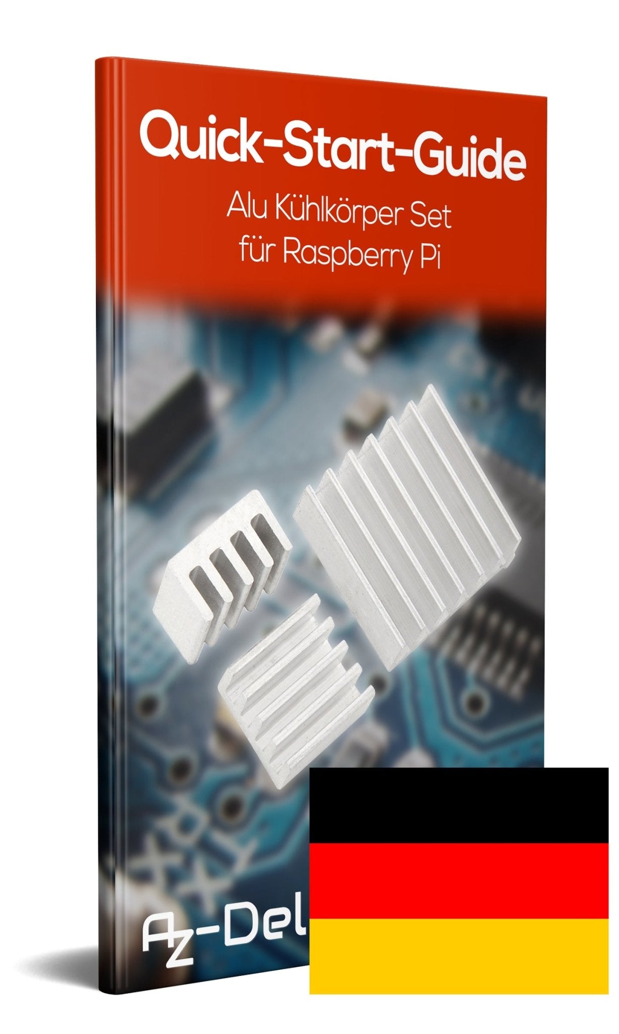 Aluminium koellichaam voor Raspberry Pi