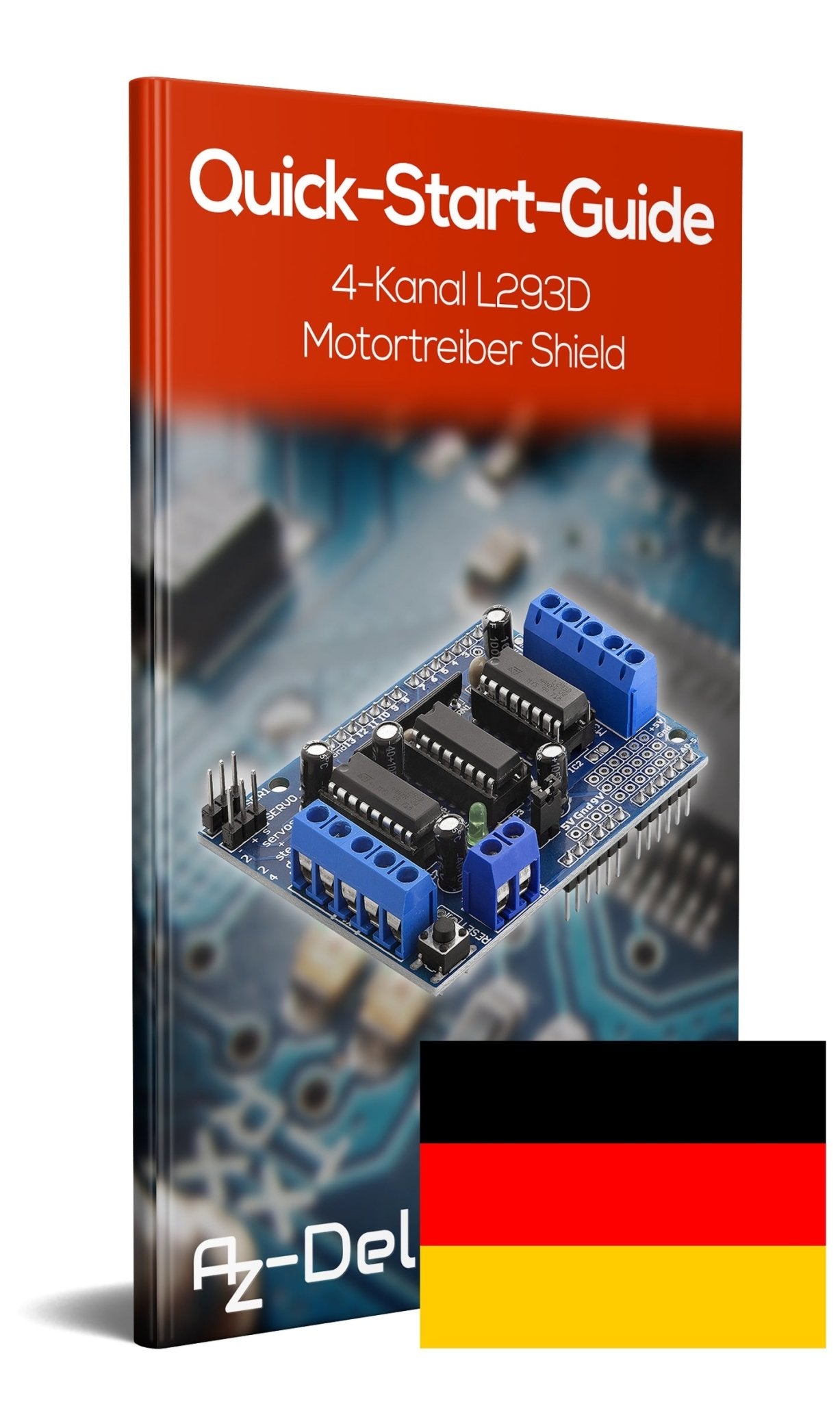 4-channel L293D Motor driver Shield Step Motor Driver for Mega 2560 and UN R3, Diecimila, Duemilanove