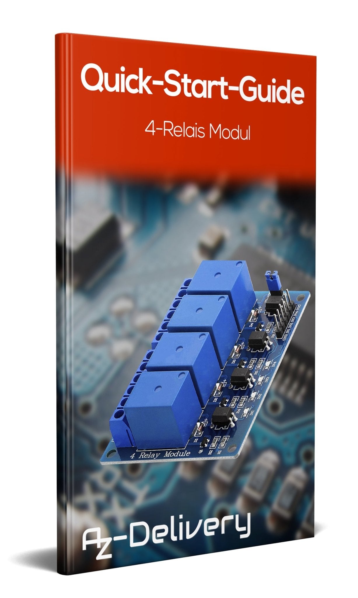 4-Relais Modul 5V mit Optokoppler Low-Level-Trigger