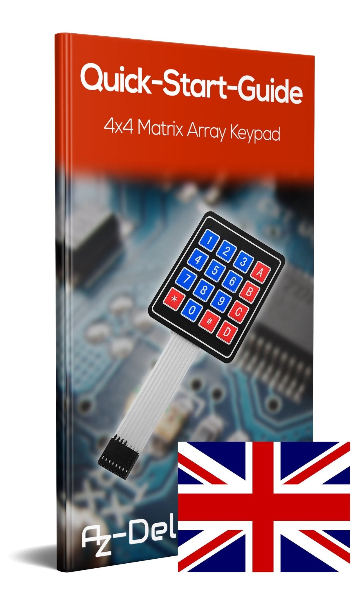 4x4 Matrix Array Keypad Keyfeld keyboard