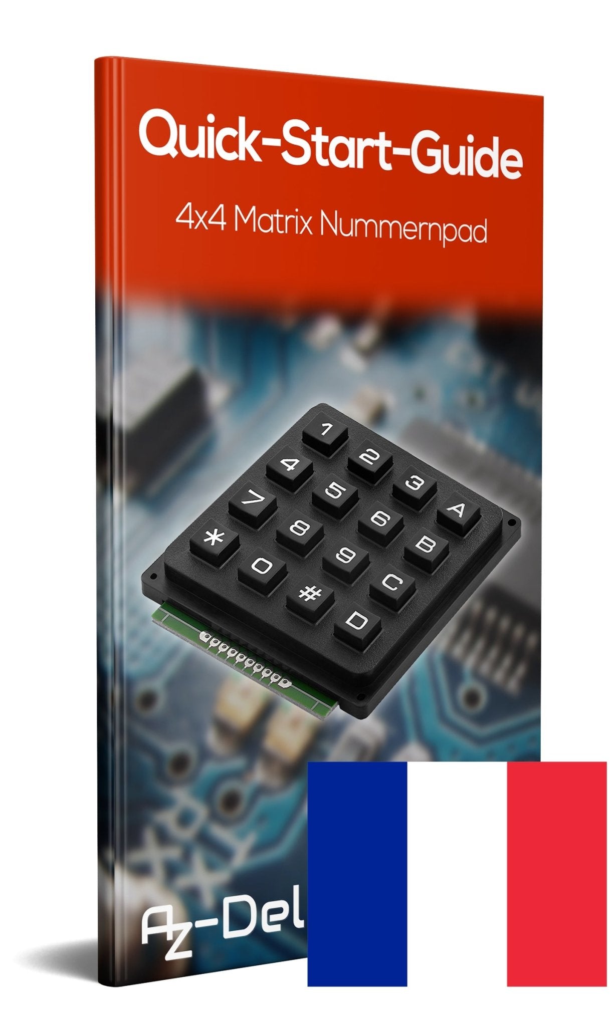 4x4 Matrix Keypad Tastatur kompatibel mit Arduino und Raspberry Pi