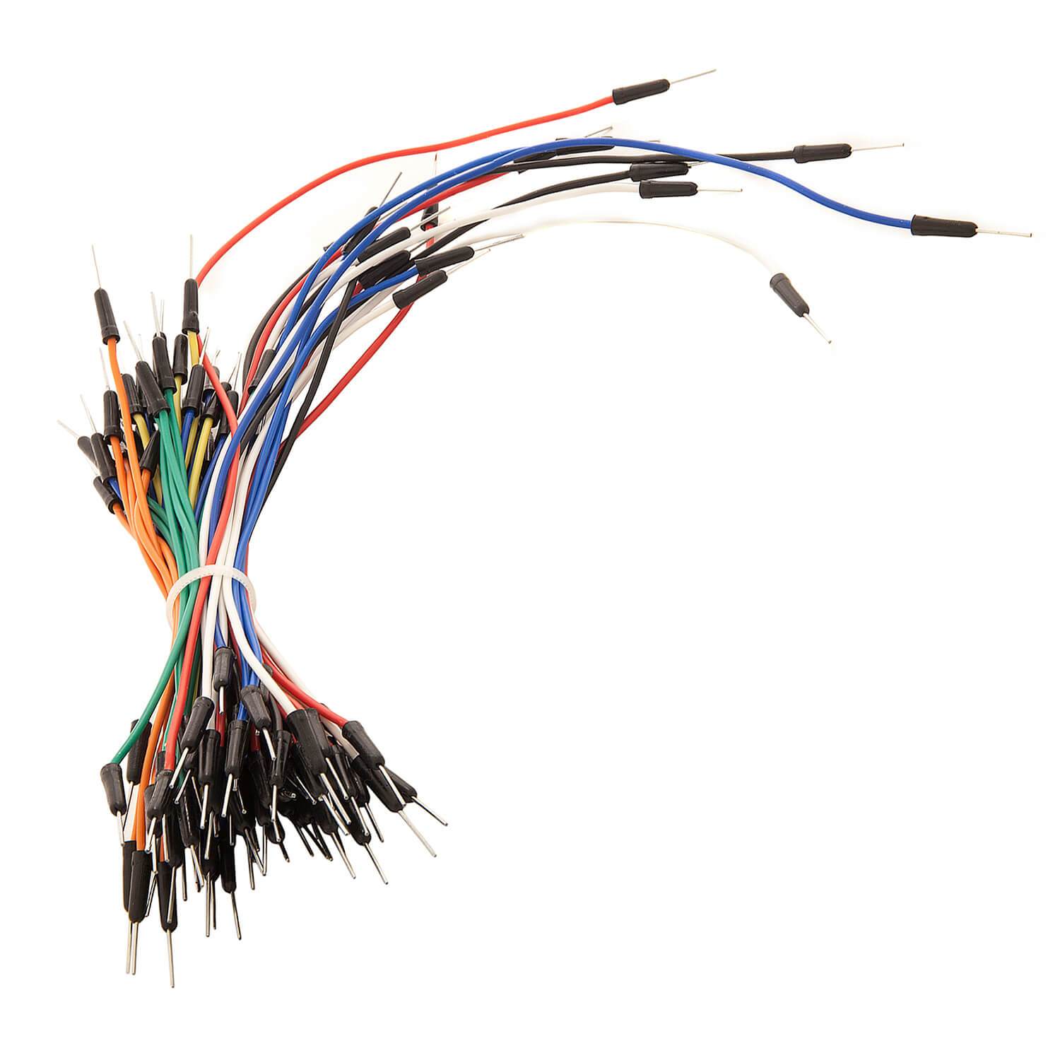 65Stk. Jumper Wire Kabel Steckbrücken für Arduino Breadboard, Steckbrett Arduino Zubehör AZ-Delivery 1x Jumper Wire 