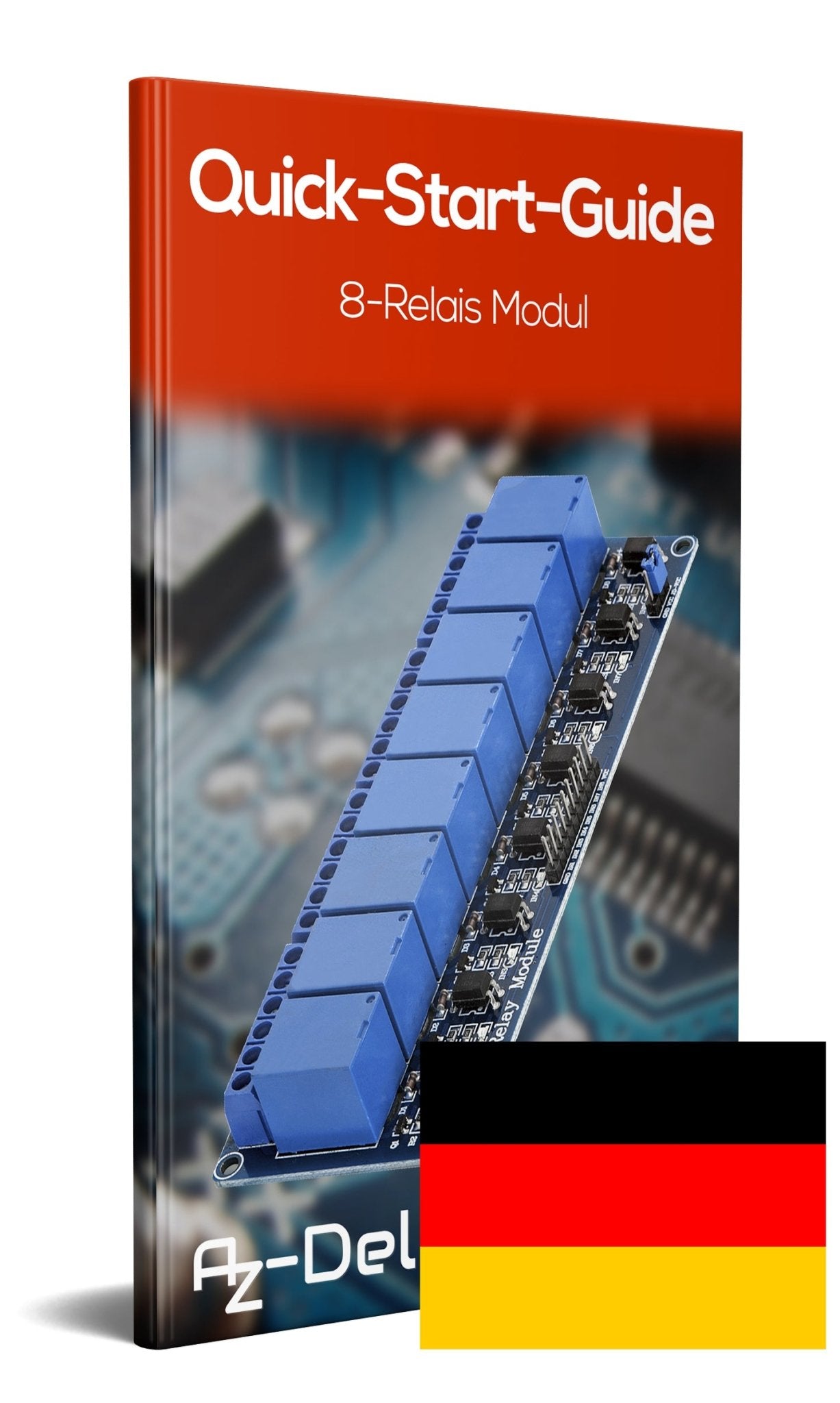 8-channel relay module 5V with optocoupler low-level trigger