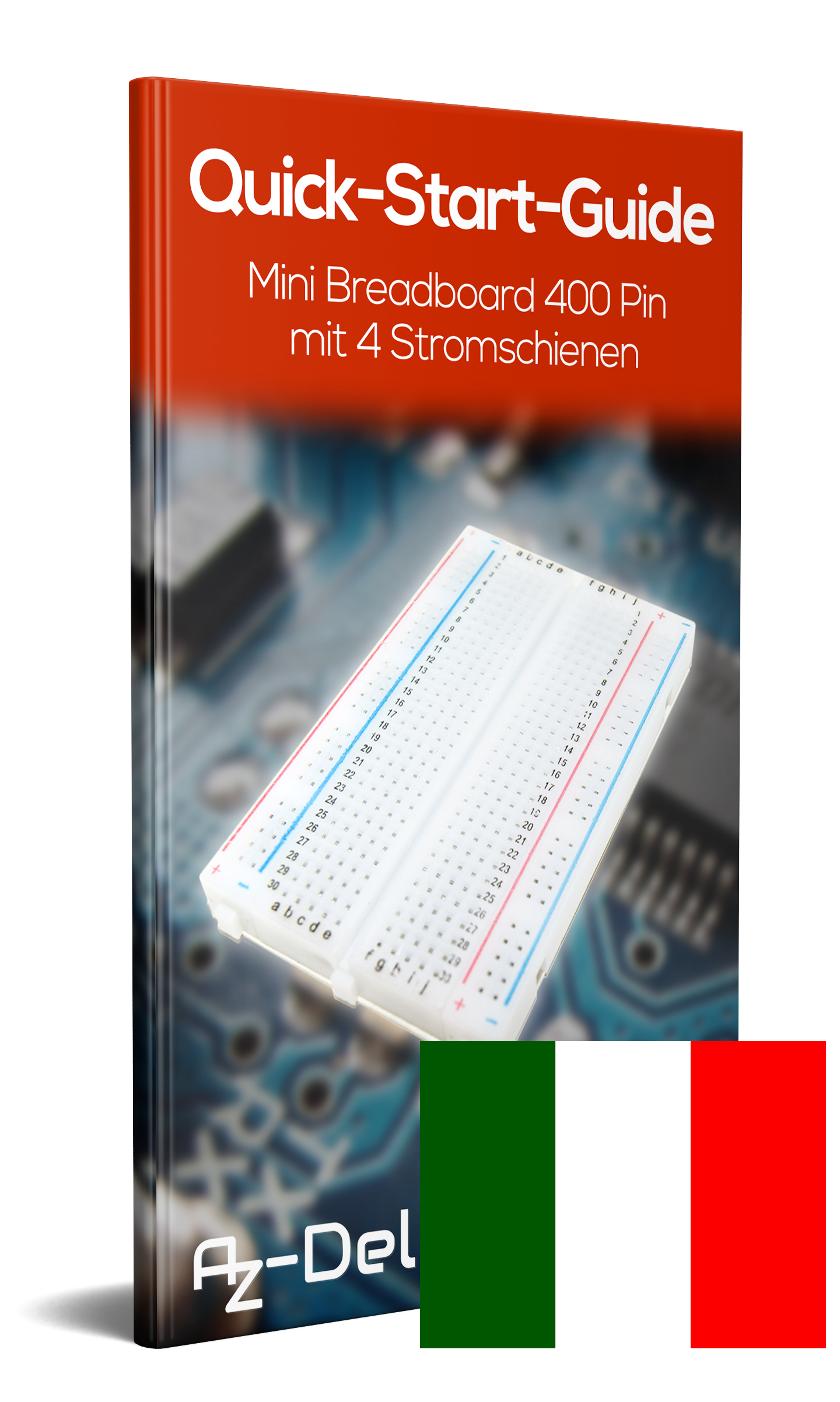Mini Breadboard 400 Pin mit 4 Stromschienen für Jumper Kabel