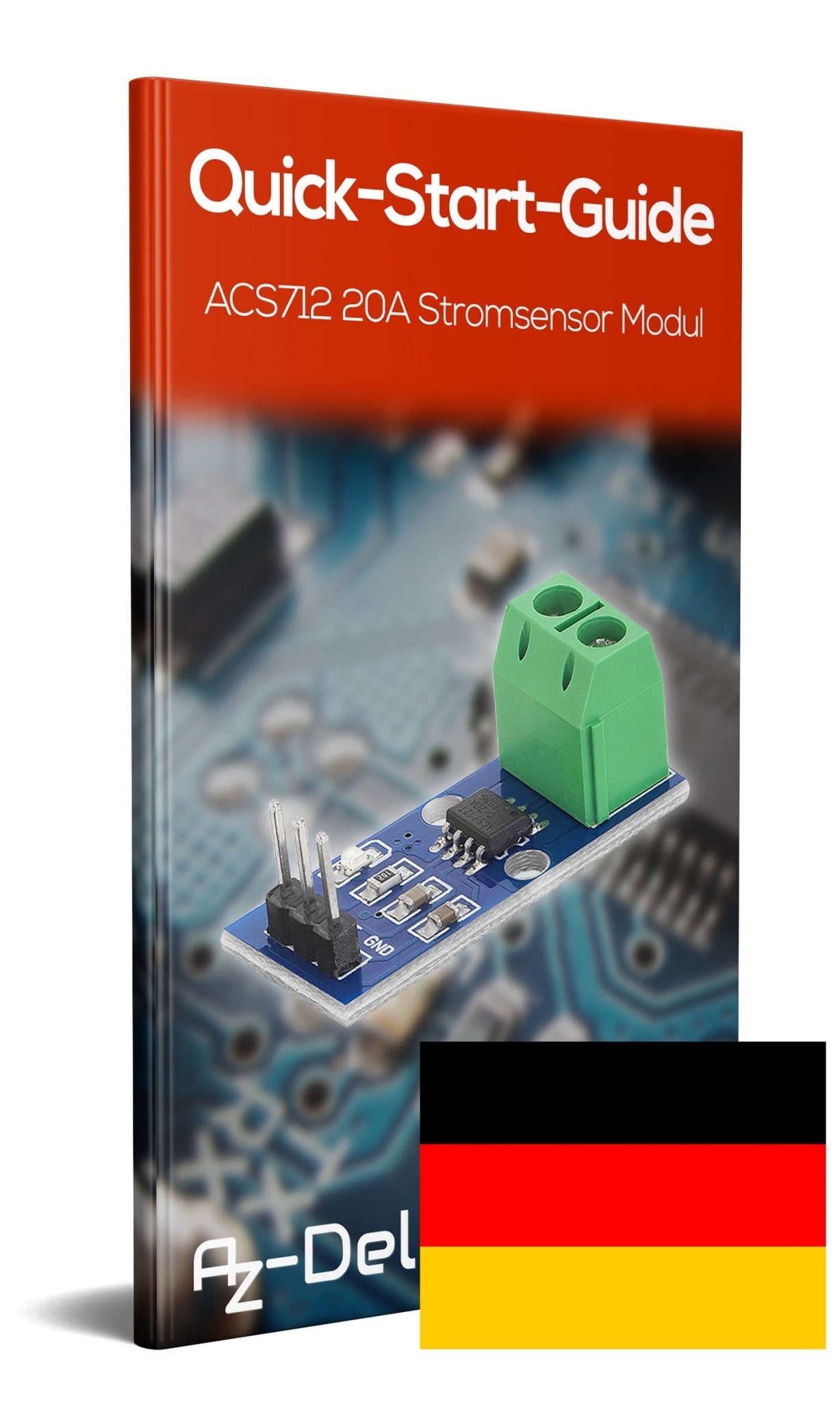 ACS712 20A Ampere Stromsensor Range Modul Current Sensor - AZ-Delivery