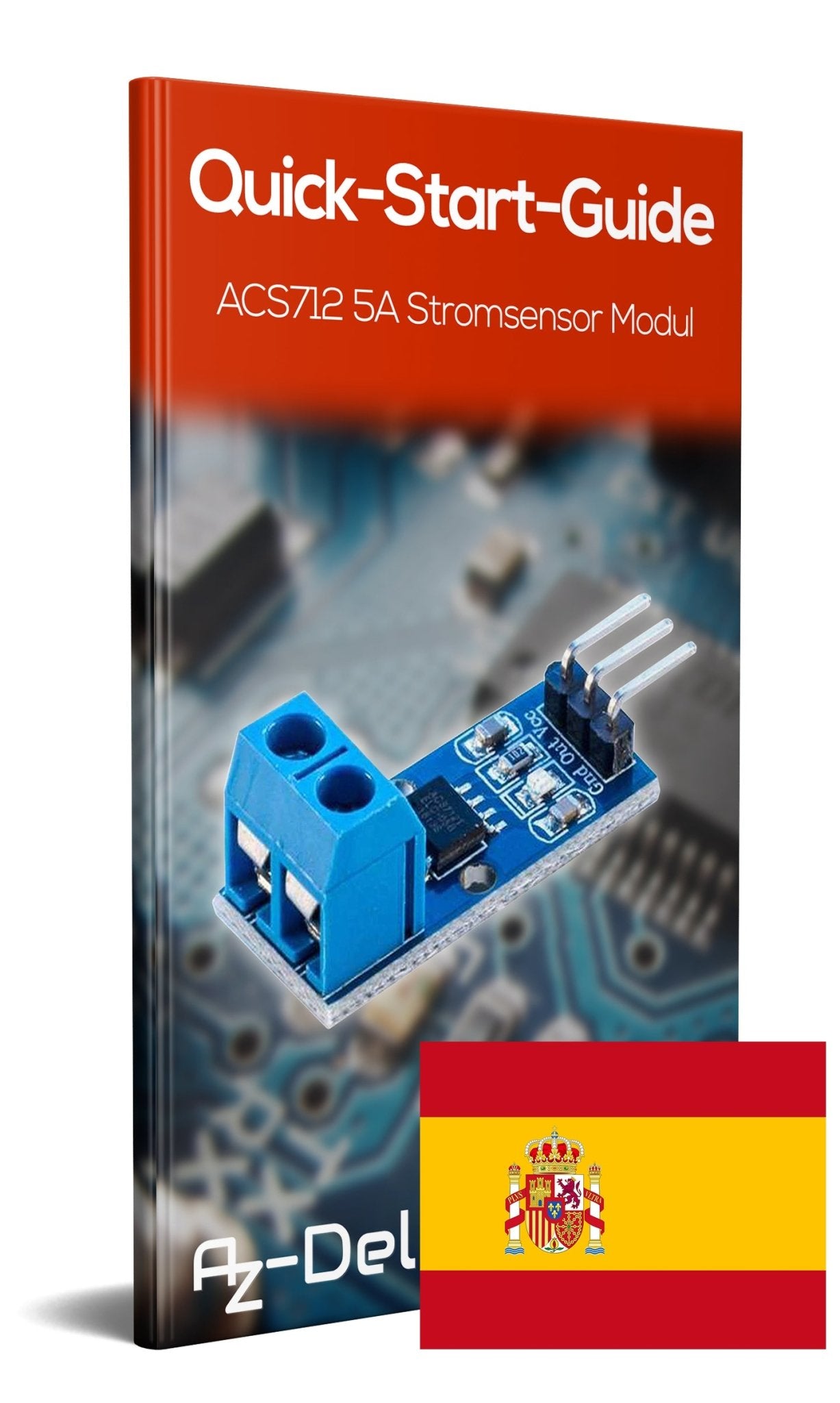 ACS712 Stromsensor 5A Messbereich Range Modul Current Sensor für Bascom - AZ-Delivery