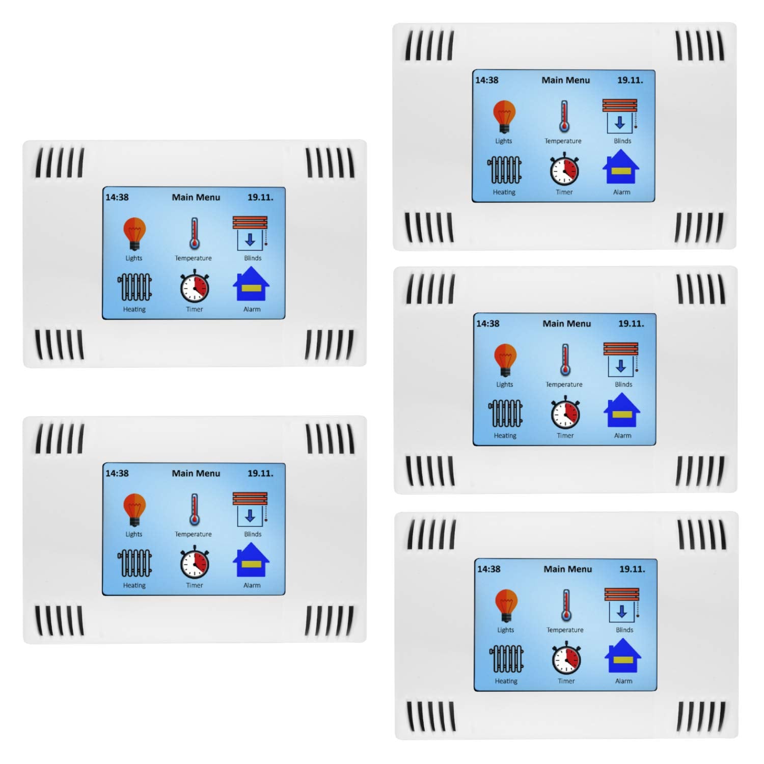 AZ-Touch MOD Wandgehäuseset mit 2,8 Zoll Touchscreen für ESP8266 und ESP32 - AZ-Delivery