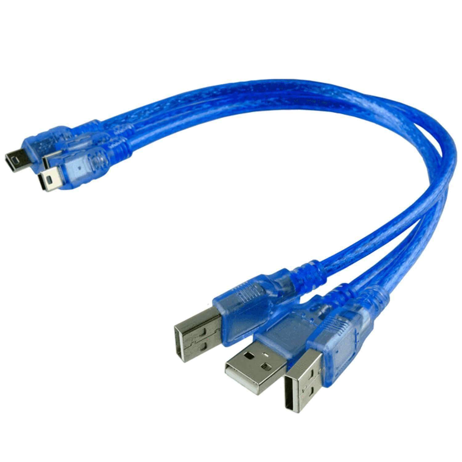 Blue Mini USB cable, 100% compatible with Nano V3