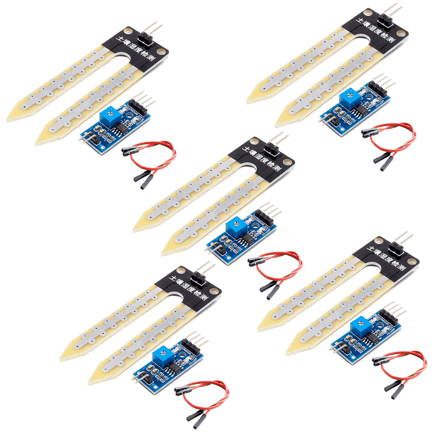 Bodenfeuchtesensor Hygrometer Boden Feuchtigkeit Module kompatibel mit Arduino und Raspberry Pi - AZ-Delivery