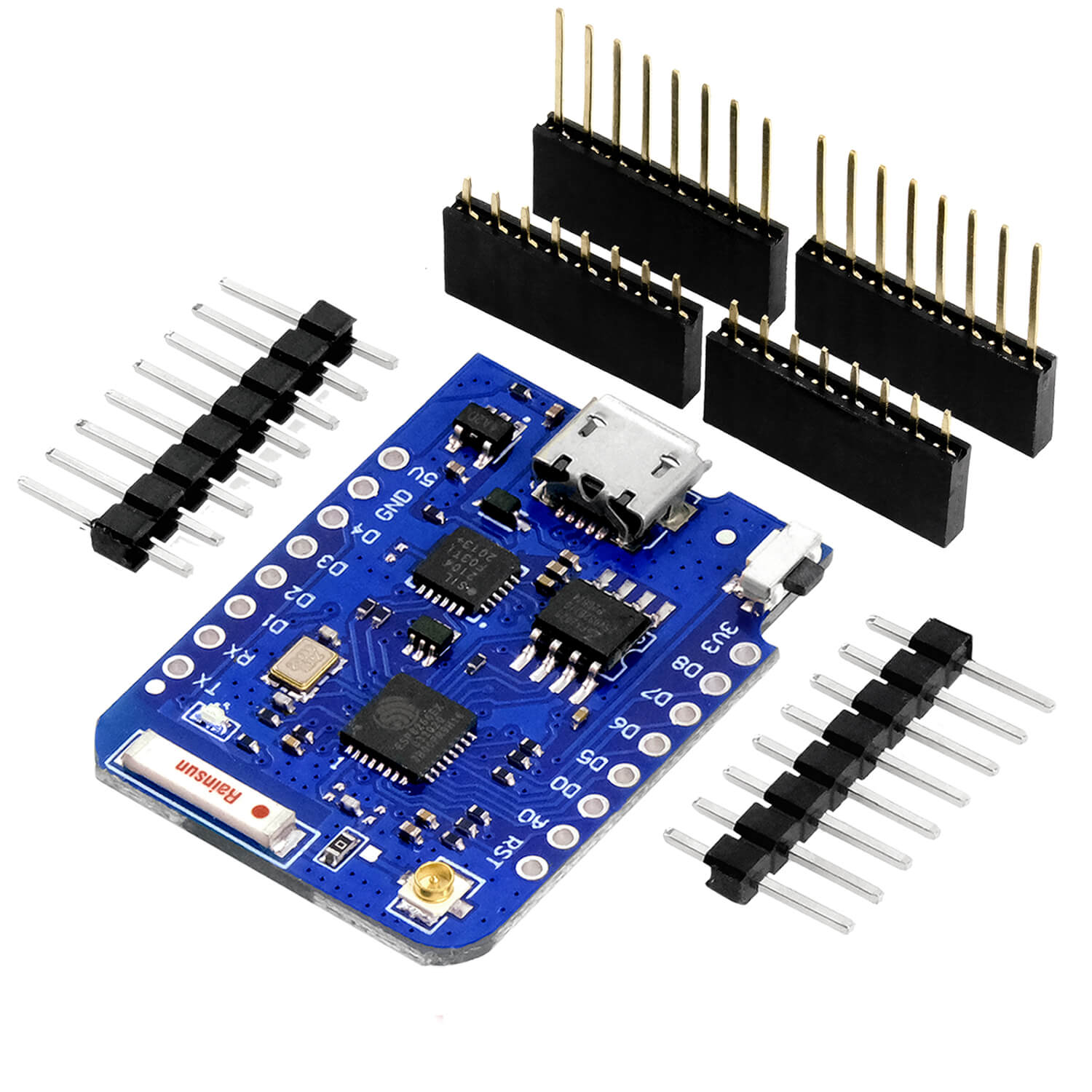 D1 Mini Pro ESP8266 ESP-8266EX CP2104 WIFI Entwicklungboard kompatibel mit Arduino - AZ-Delivery