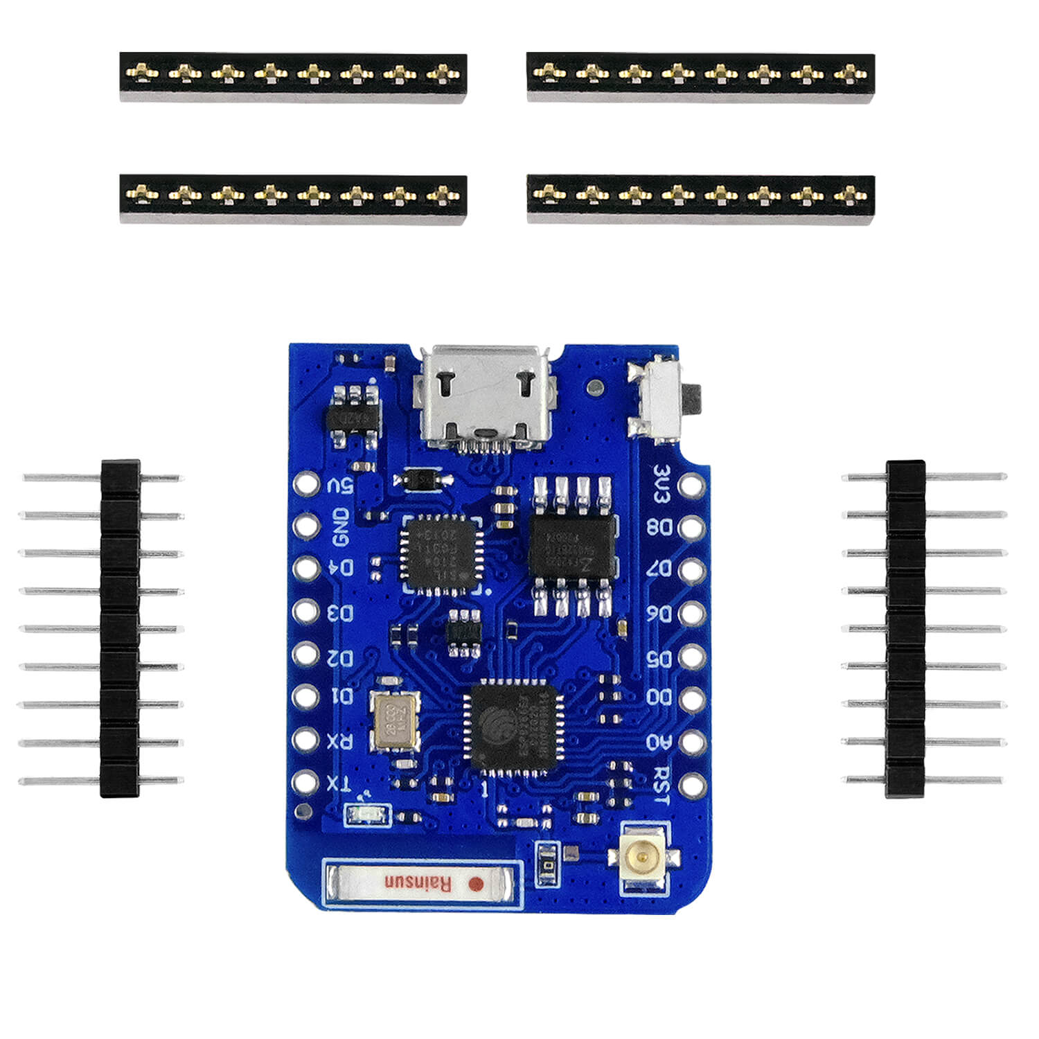 D1 Mini Pro ESP8266 ESP-8266EX CP2104 WIFI Entwicklungboard kompatibel mit Arduino - AZ-Delivery