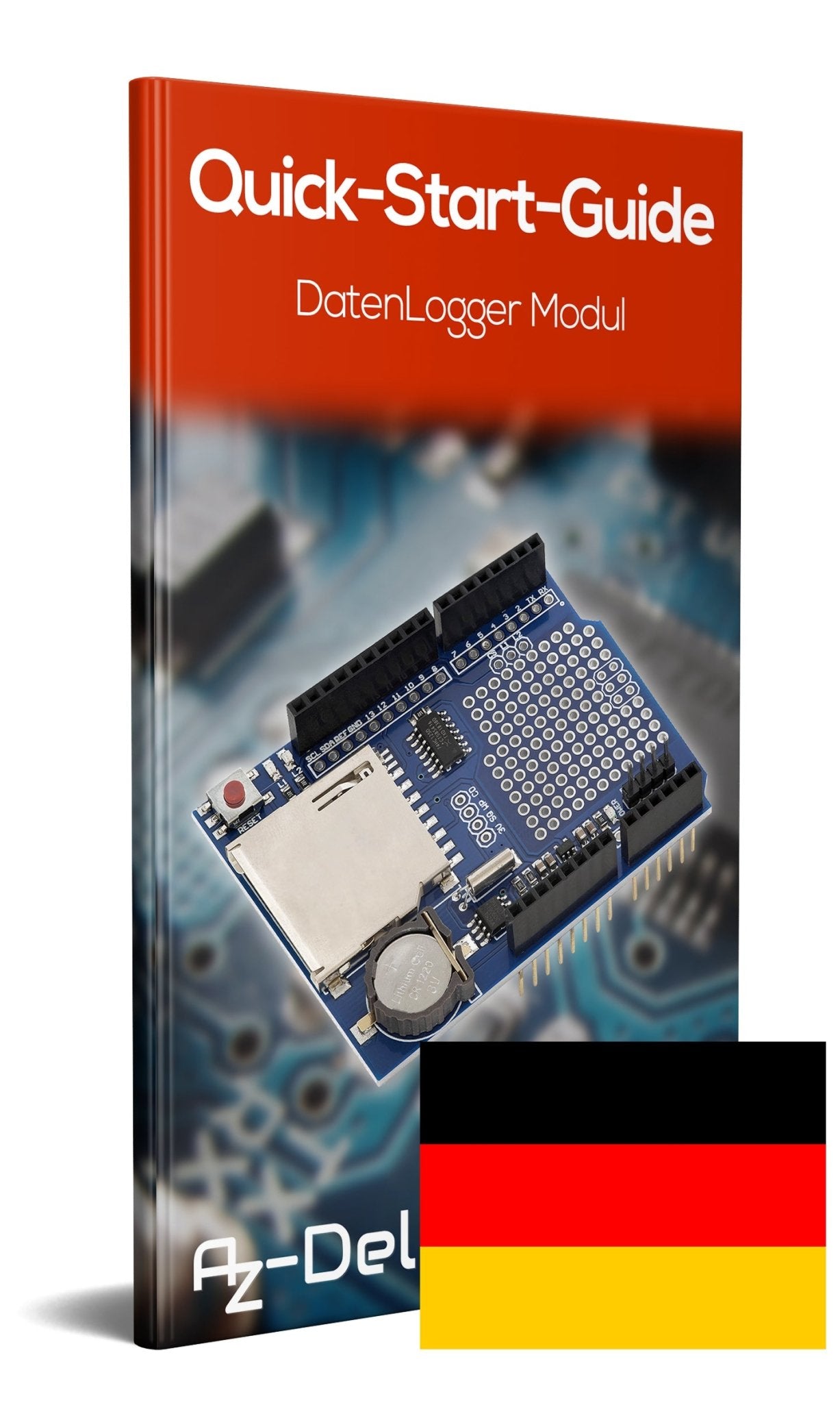 DatenLogger Modul Data Recorder Shield - AZ-Delivery