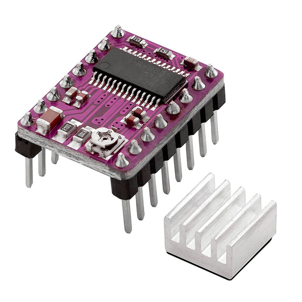 DRV8825 Step motor driver module with heat sink, e.g. for Ramps