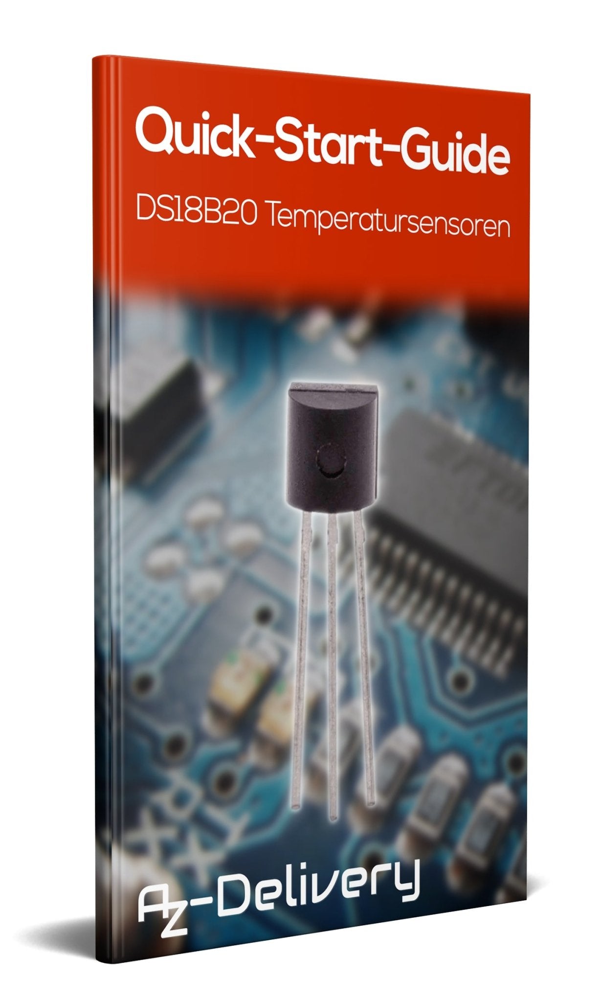 DS18B20 digitaler Temperatursensor TO92-55°C - +125°C - AZ-Delivery