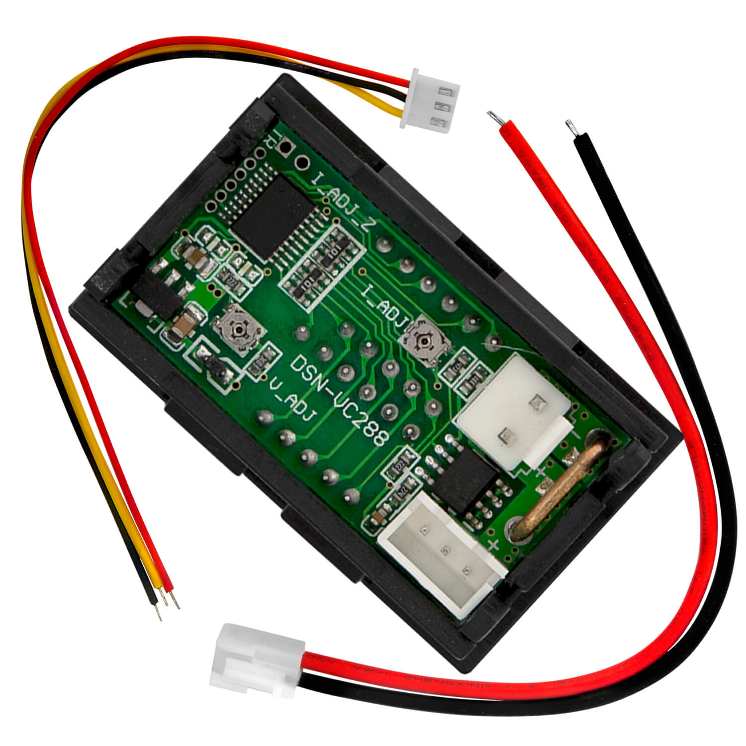 DSN-VC288 Voltmeter Amperemeter Modul mit LED Display kompatibel mit Arduino und Raspberry Pi - AZ-Delivery