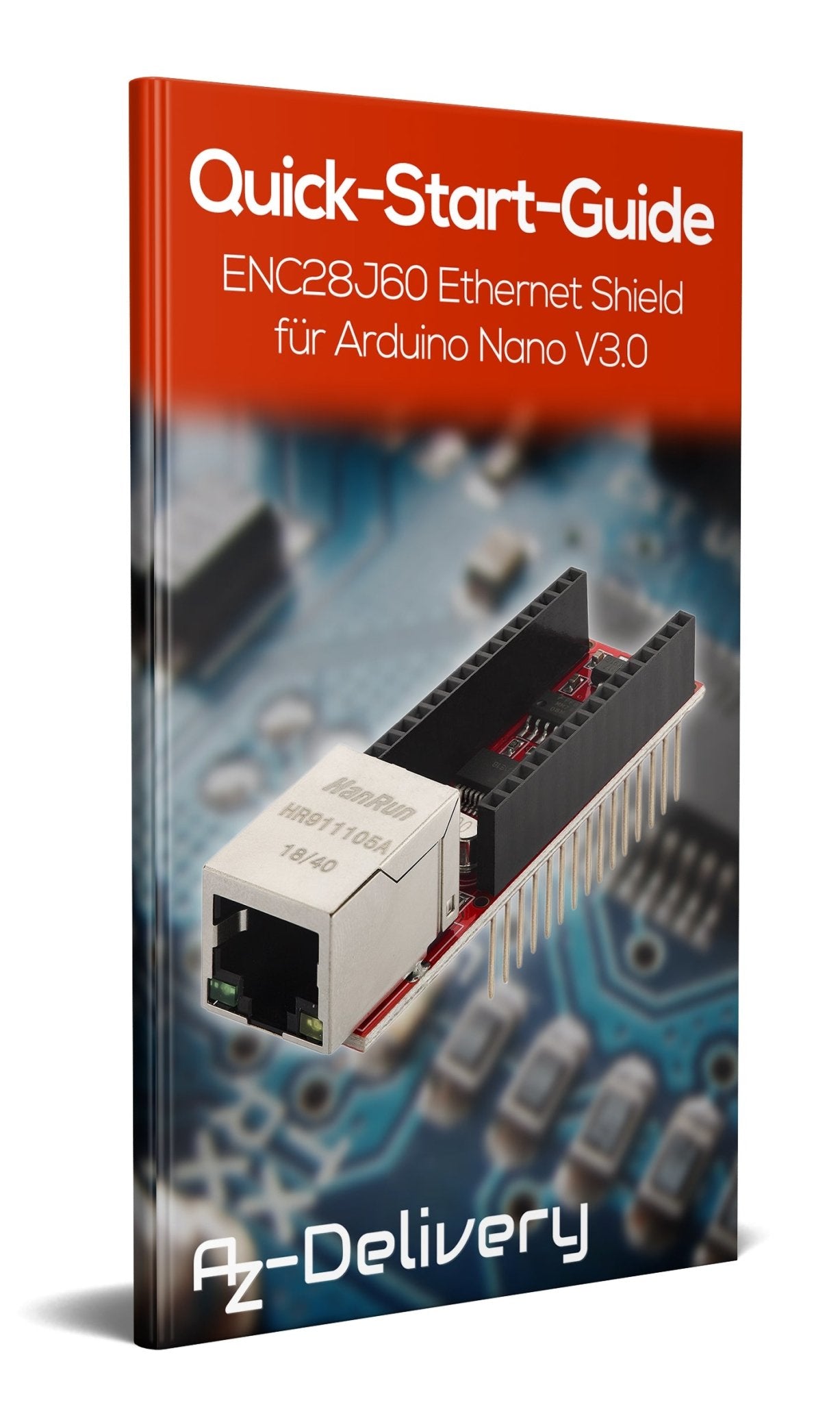 ENC28J60 Ethernet Shield für Nano V3.0 - AZ-Delivery