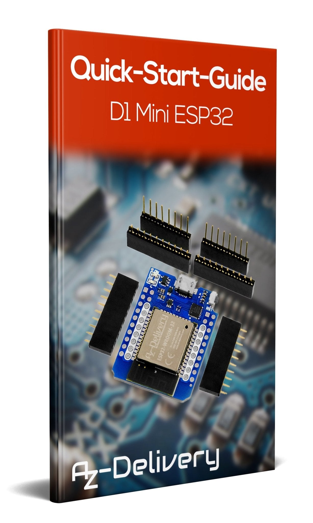 ESP32 D1 Mini NodeMCU WiFi Modul + Bluetooth Internet Entwicklungsboard - AZ-Delivery