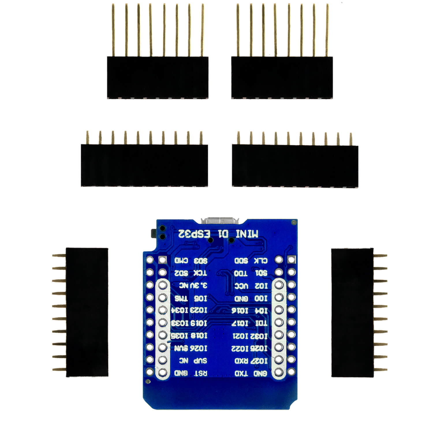 ESP32 D1 Mini NodeMCU WiFi Modul + Bluetooth Internet Entwicklungsboard kompatibel mit Arduino - AZ-Delivery