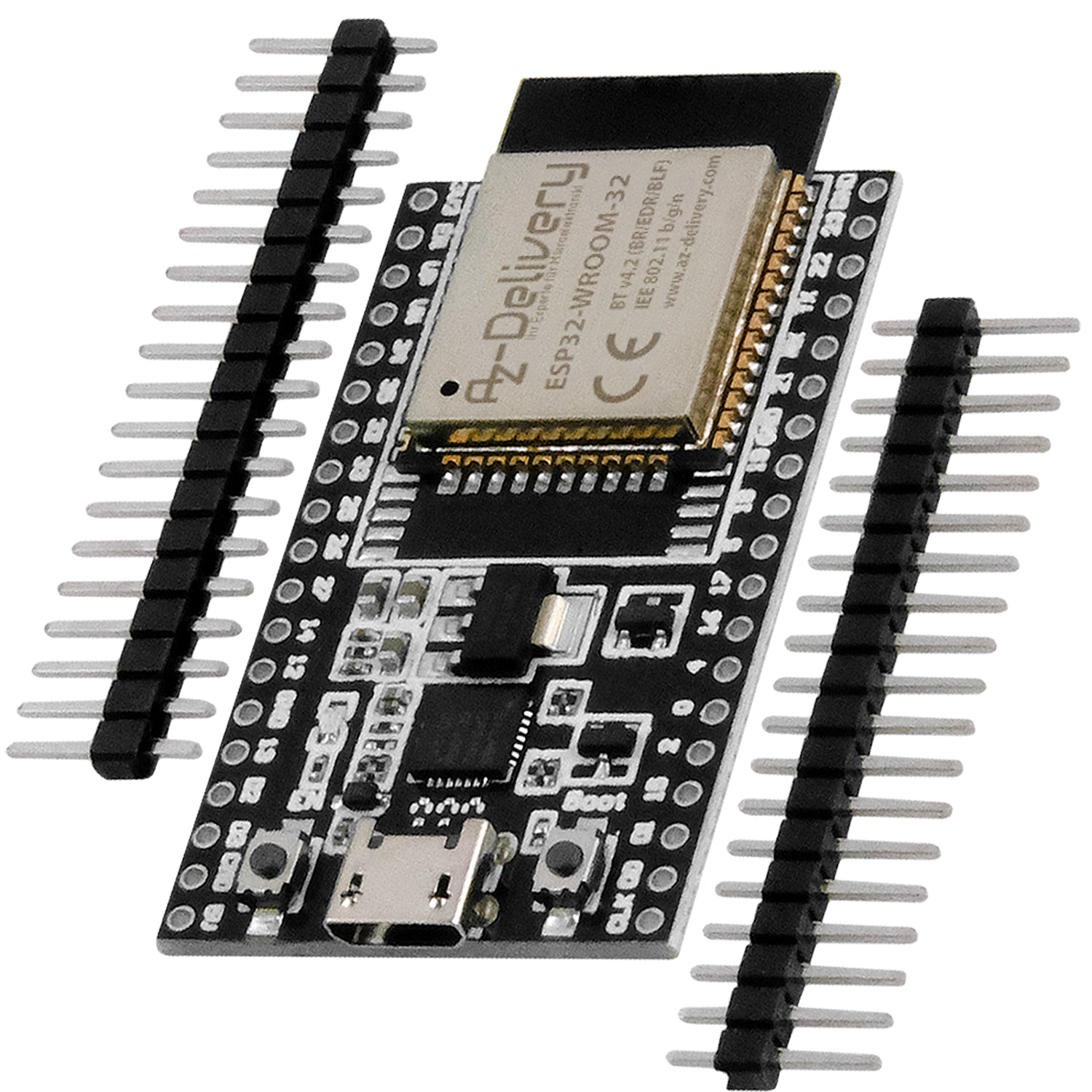 ESP32 Dev Kit C V4 unverlötet kompatibel mit Arduino - AZ-Delivery