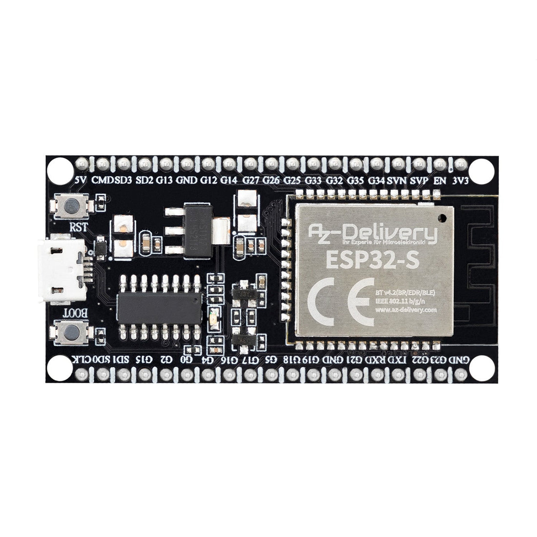 ESP32S NodeMCU WLAN WiFi Dev Kit C with CH340 compatible with Arduino
